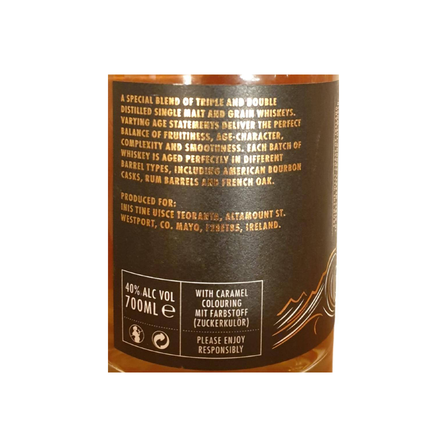 Grace O'Malley Blended Irish Whisky ITUT 2