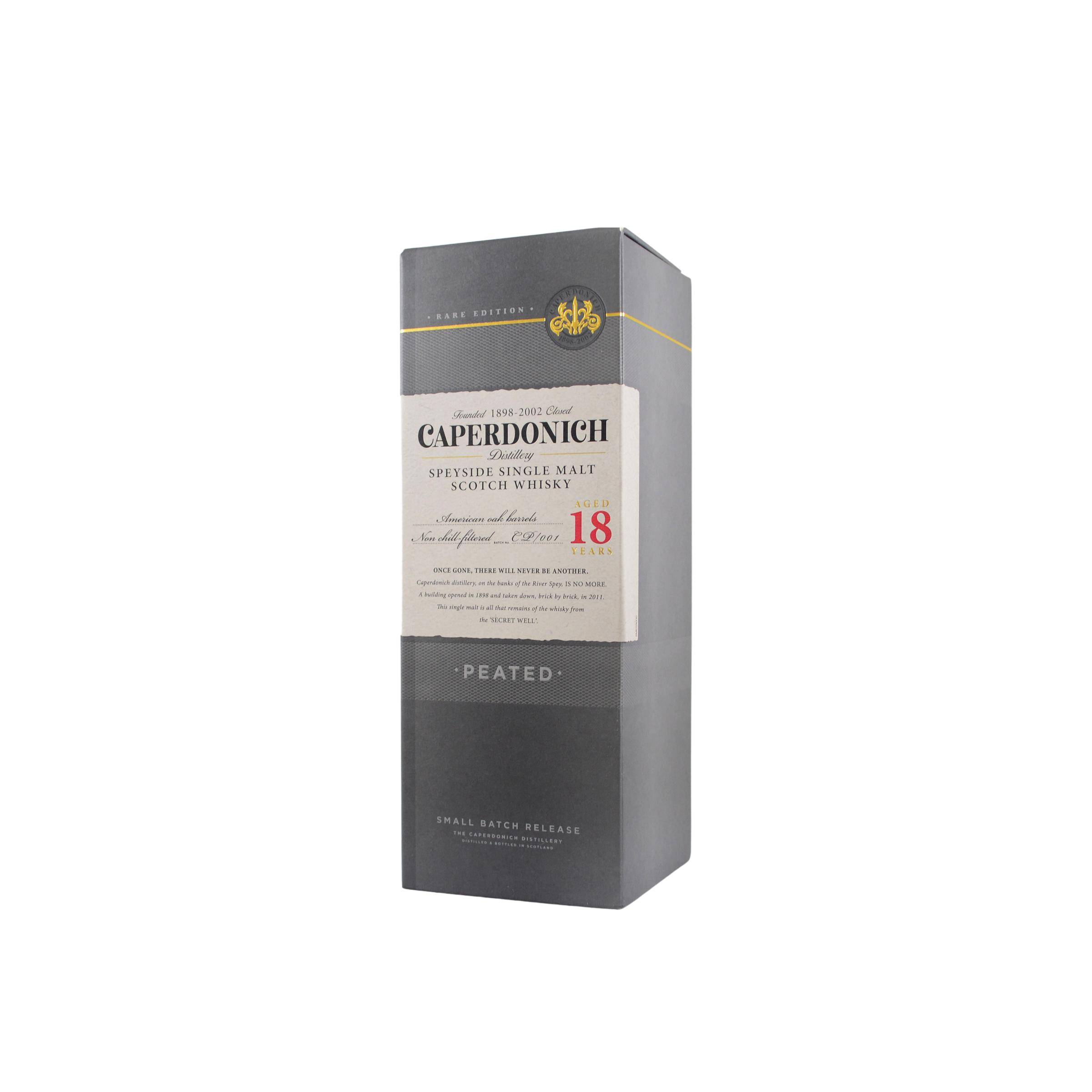 Caperdonich 18 Years Single Malt Whisky 3
