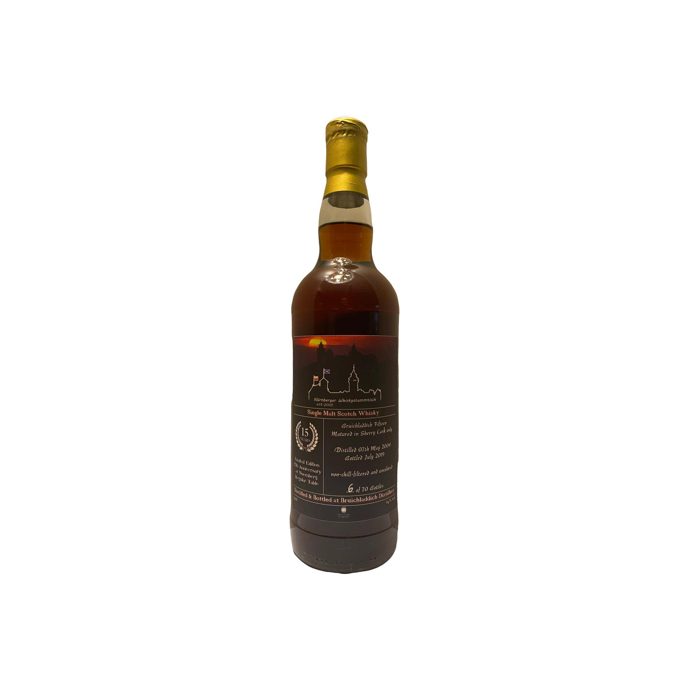 Bruichladdich Single Cask 2004 15 Years Single Malt Whisky