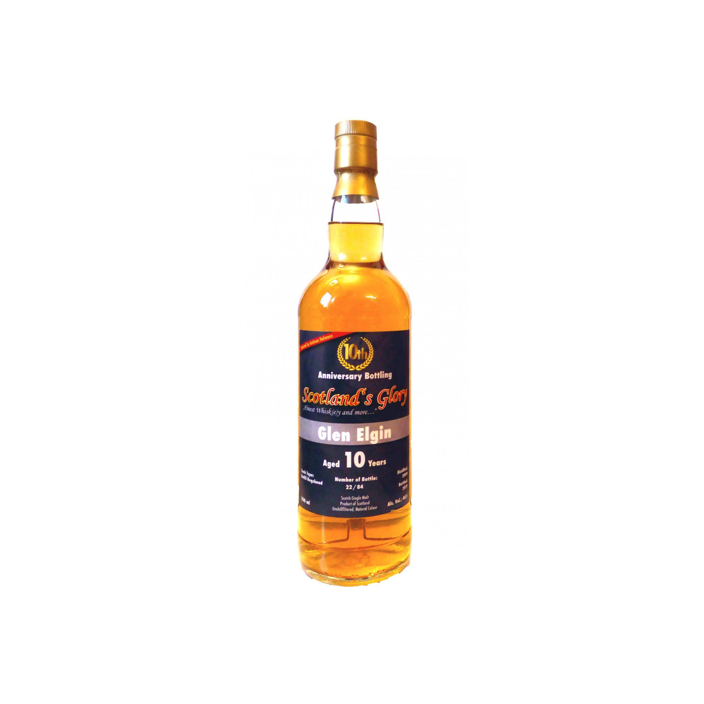 Glen Elgin 2009 10 Years Single Malt Whisky