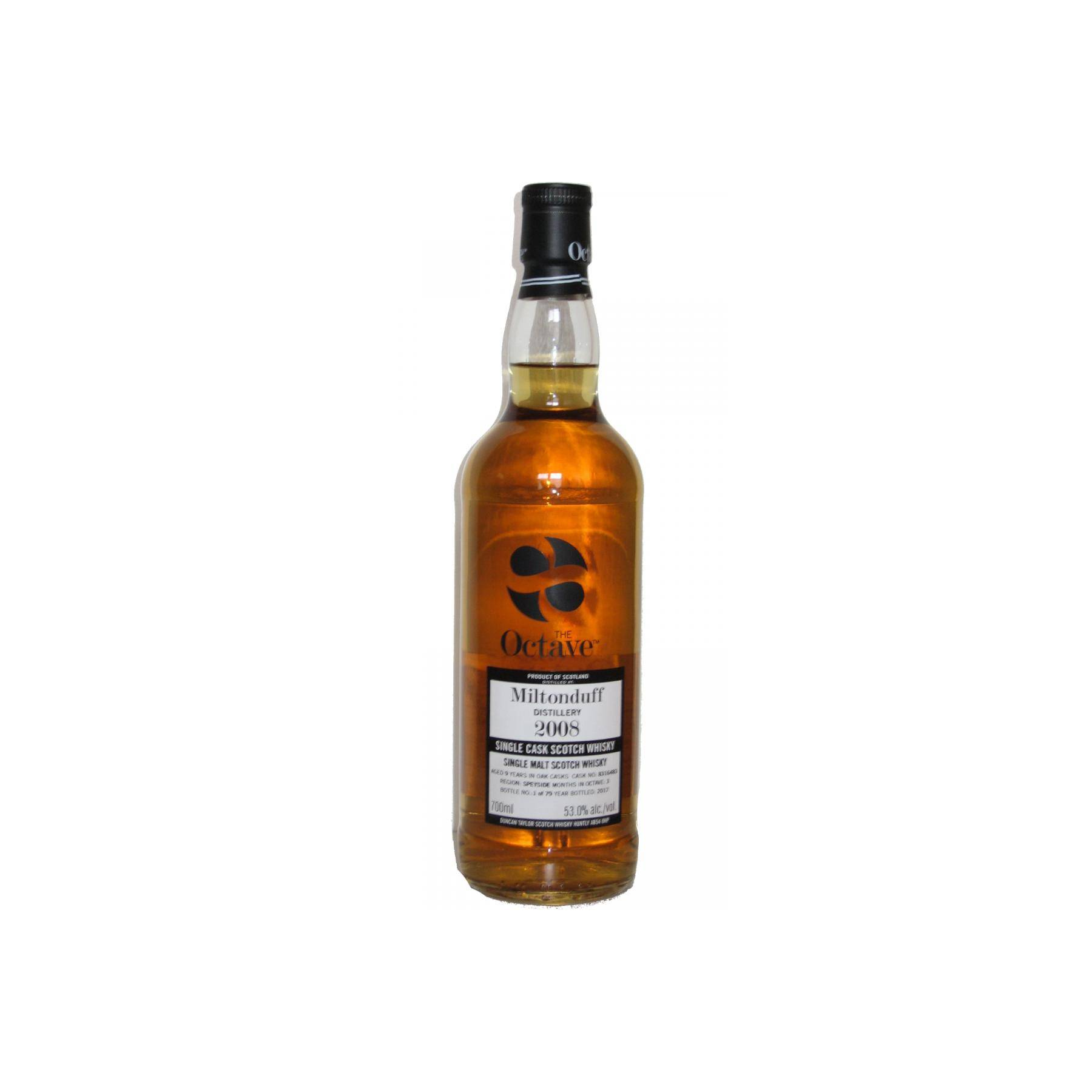 Miltonduff The Octave 2008 9 Years Single Malt Whisky