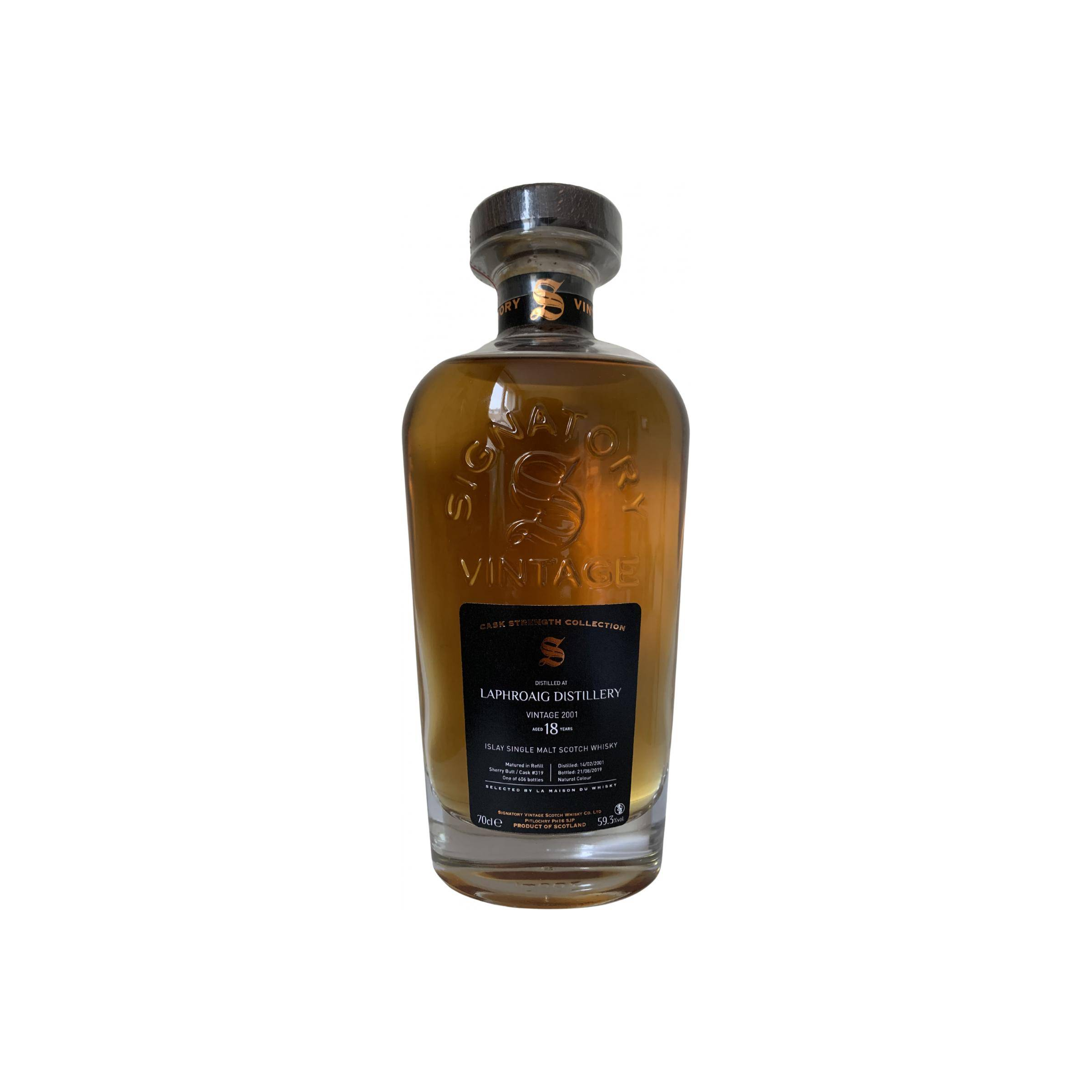 Laphroaig Cask Strength Collection 2001 18 Years Single Malt Whisky