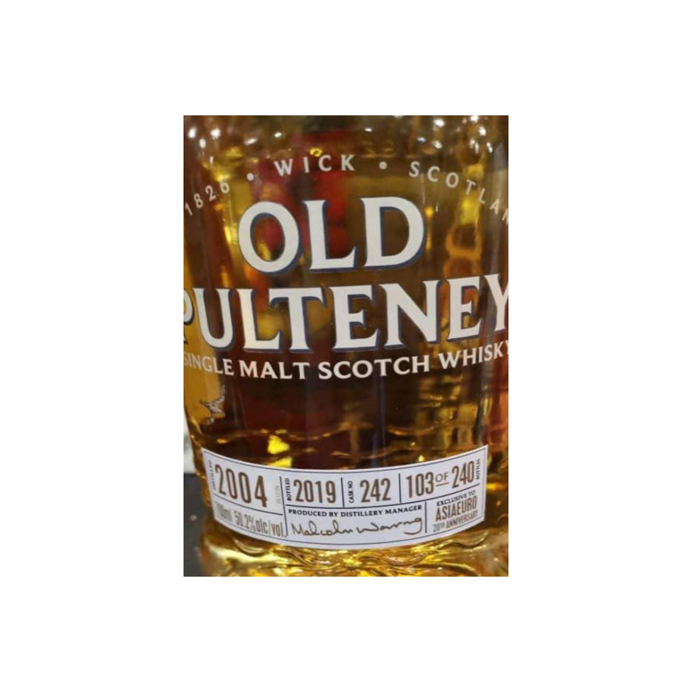 Old Pulteney Single Cask 2004 15 Years Single Malt Whisky 2