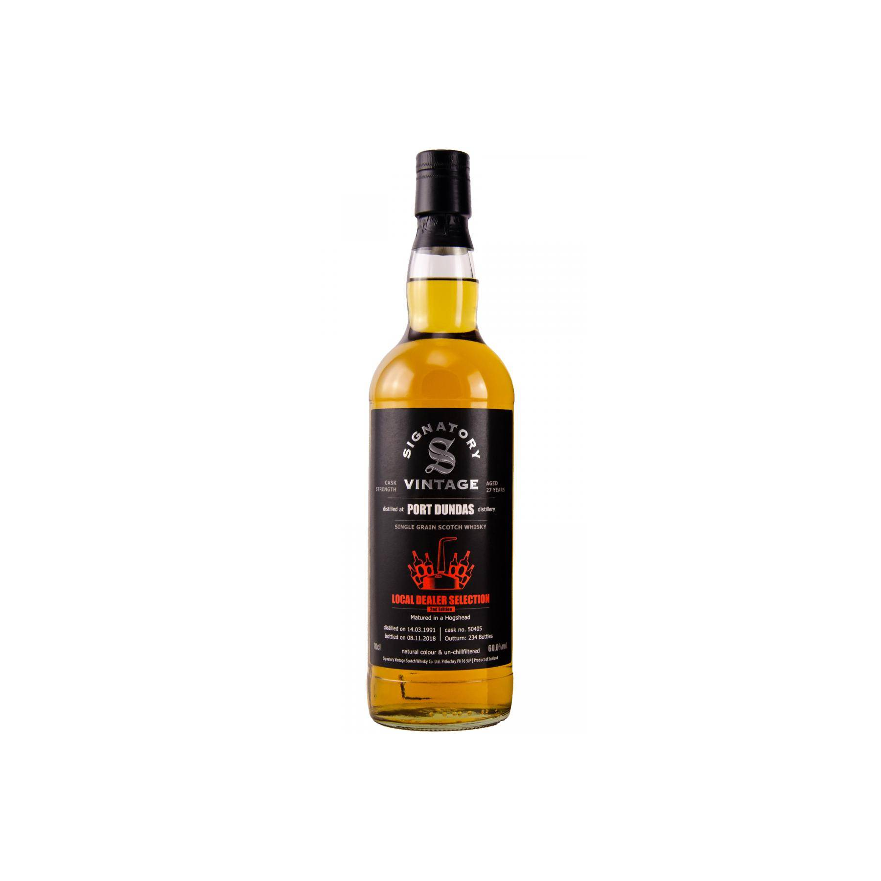 Port Dundas 1991 27 Years Single Grain Whisky