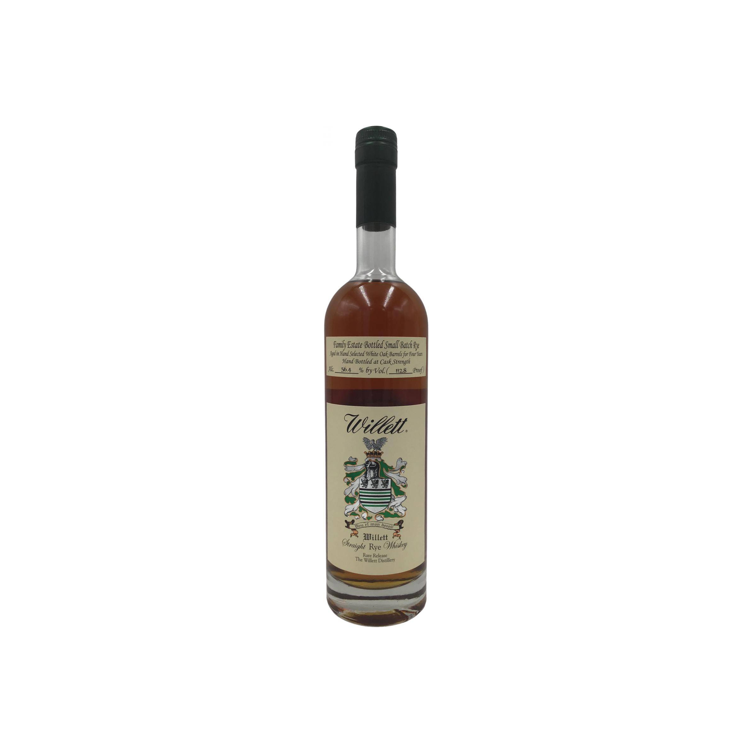Willett 4 Years Rye Whisky