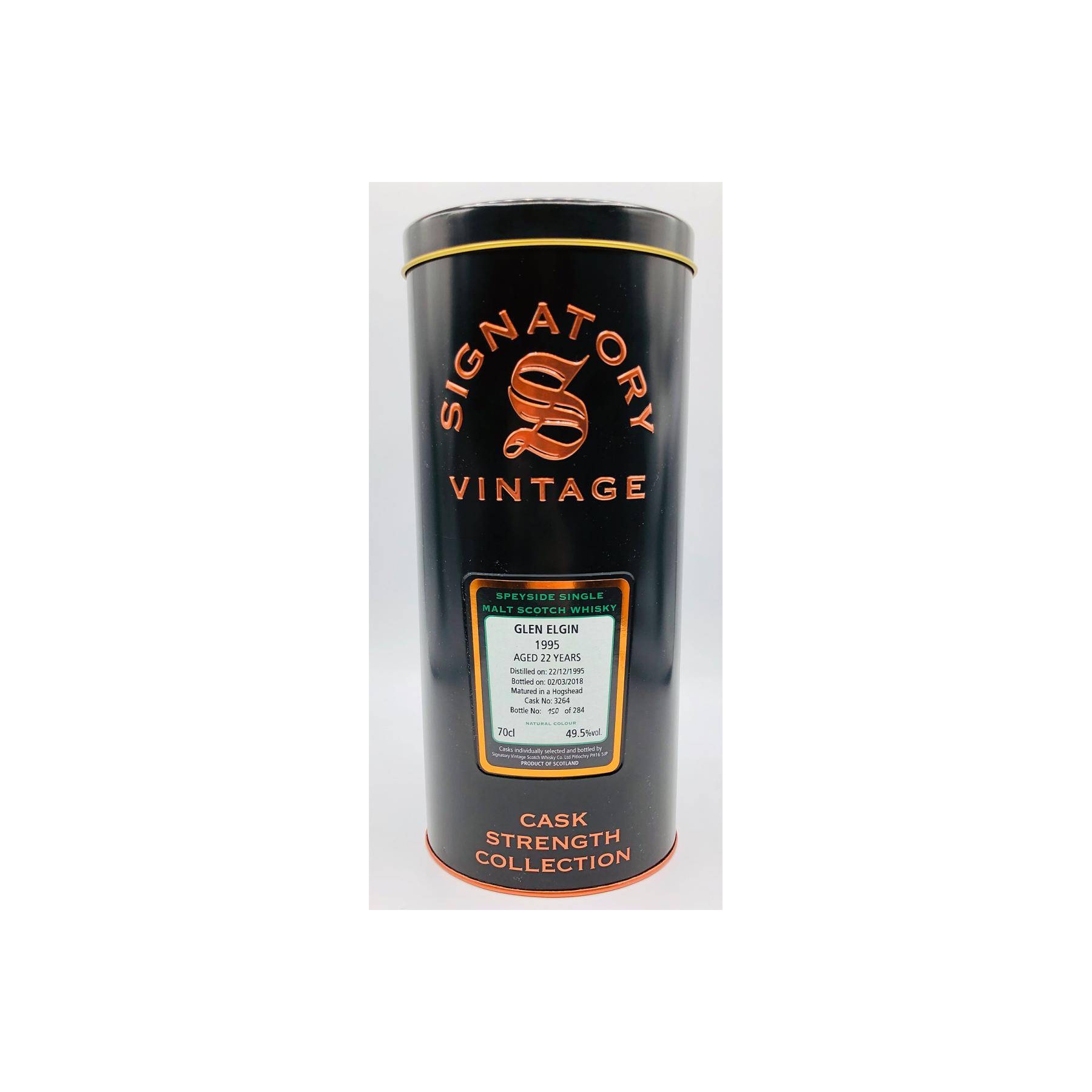 Glen Elgin Cask Strength Collection 1995 22 Years Single Malt Whisky 2