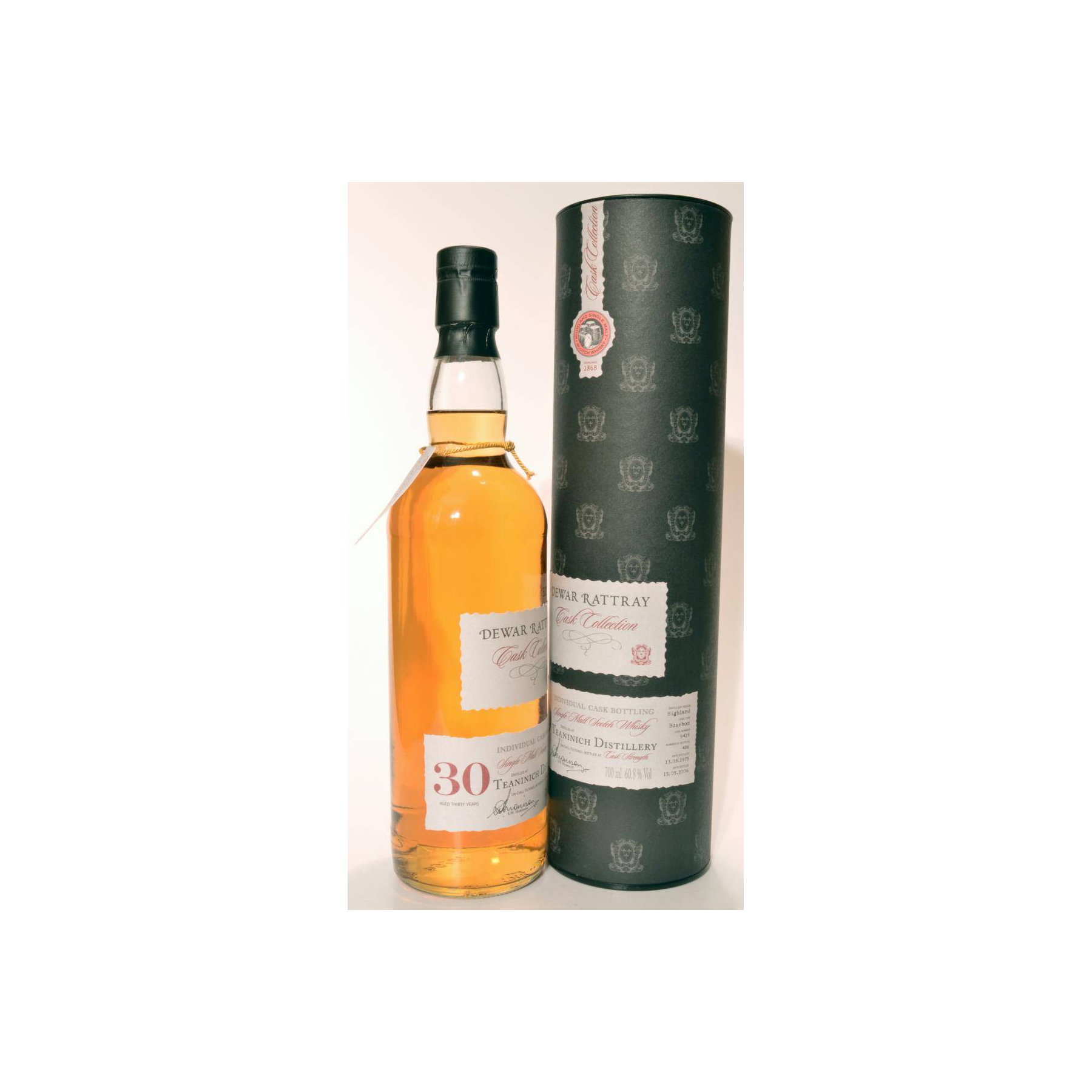 Teaninich Individual Cask Bottling 1975 30 Years Single Malt Whisky 3