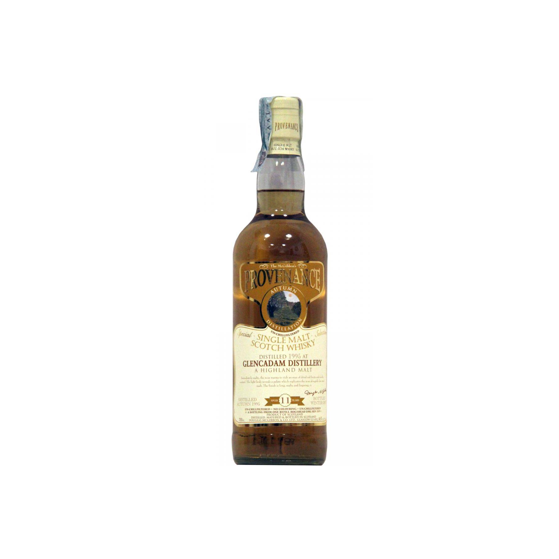 Glencadam McGibbon's Provenance 1995 11 Years Single Malt Whisky