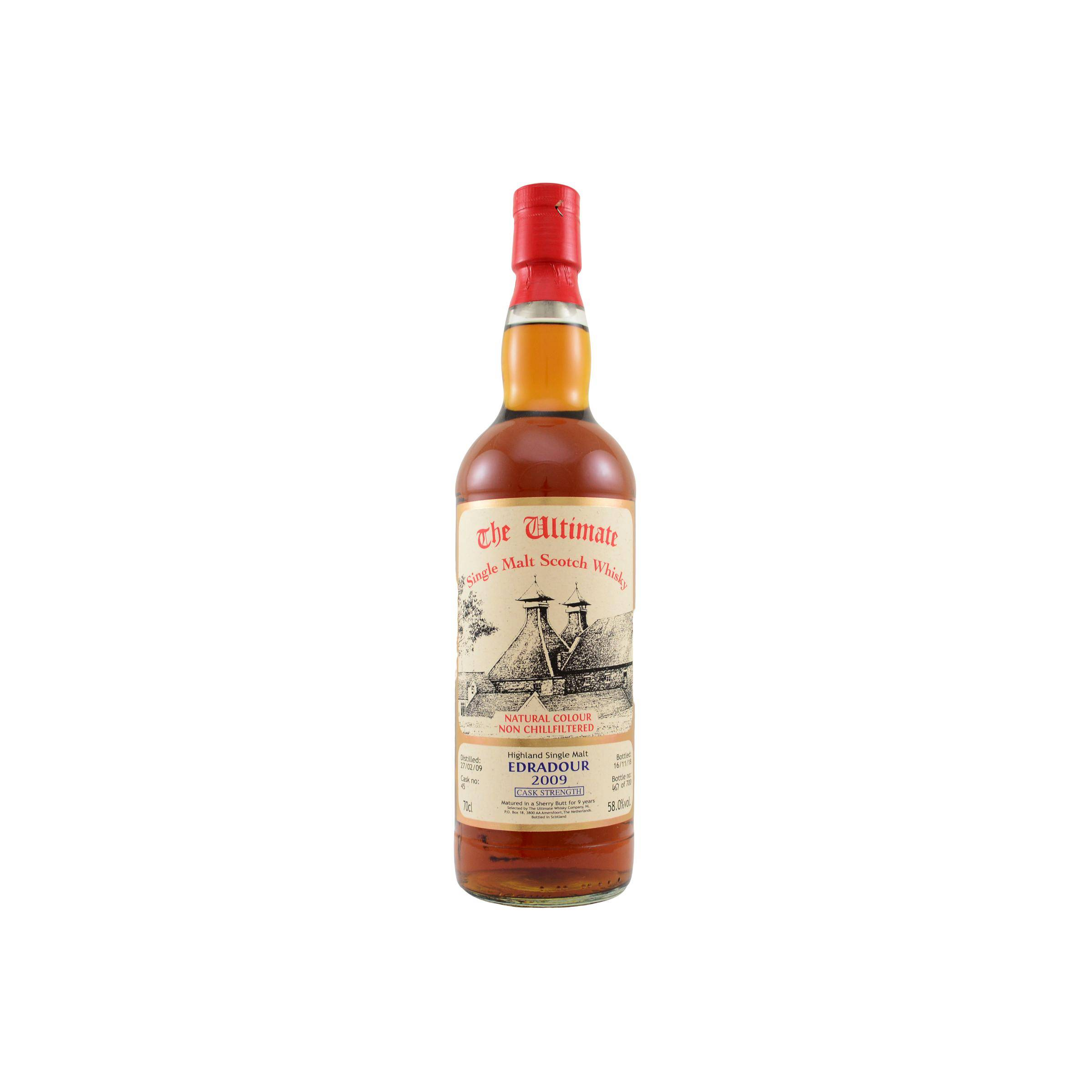 Edradour 2009 9 Years Single Malt Whisky