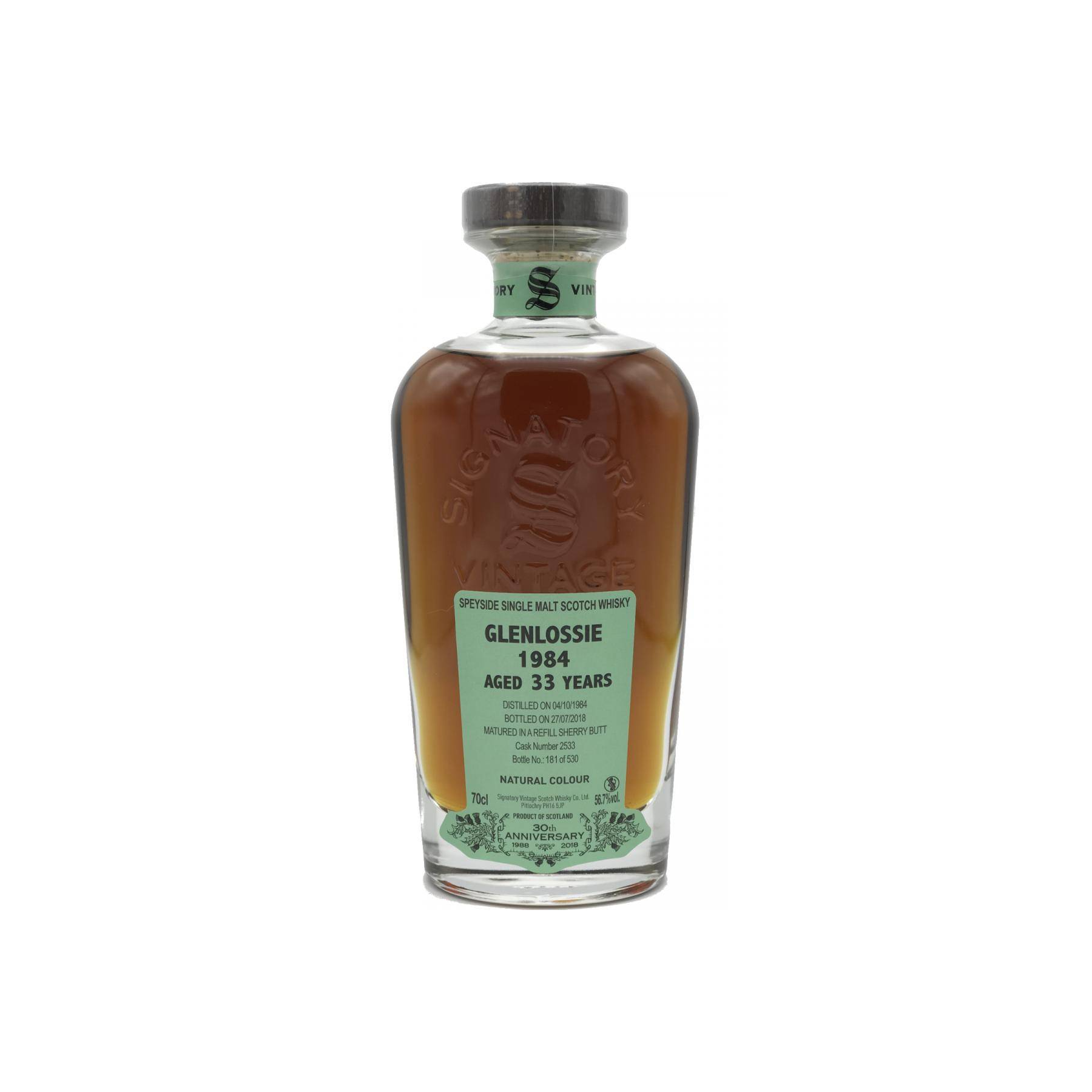 Glenlossie 1984 33 Years Single Malt Whisky