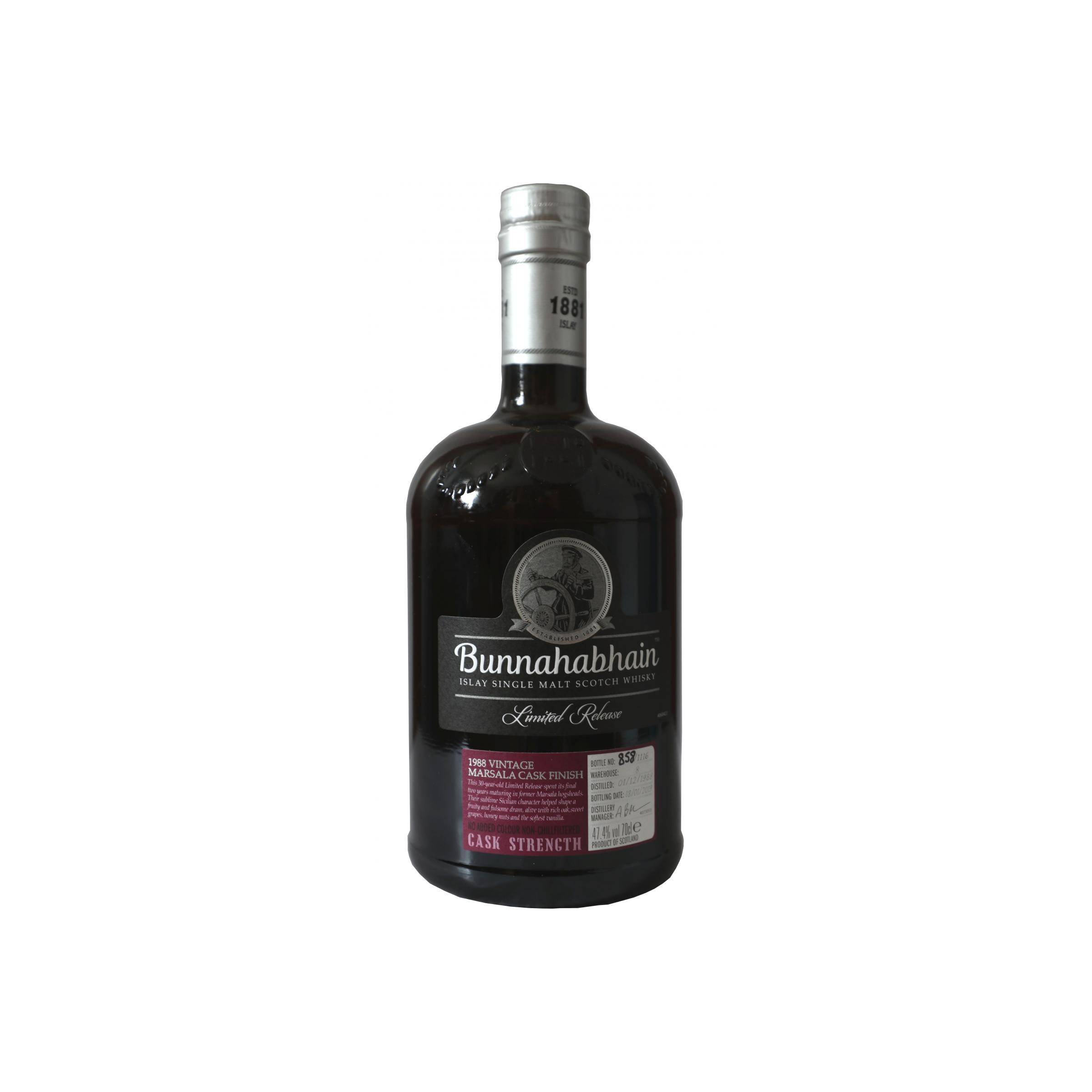 Bunnahabhain 1988 30 Years Single Malt Whisky