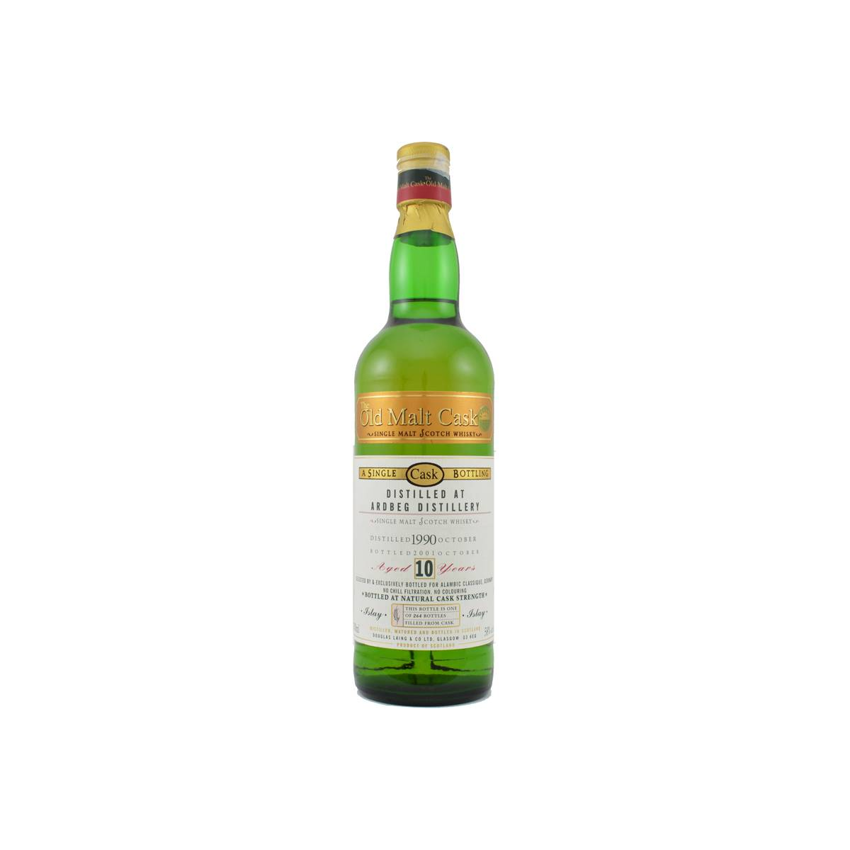 Ardbeg Old Malt Cask 1990 10 Years Single Malt Whisky