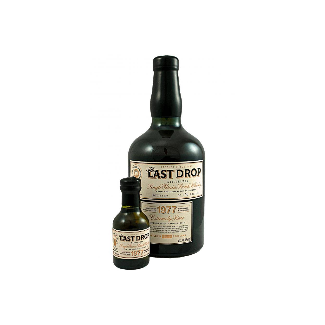 Dumbarton Miniature 1977 42 Years Single Malt Whisky