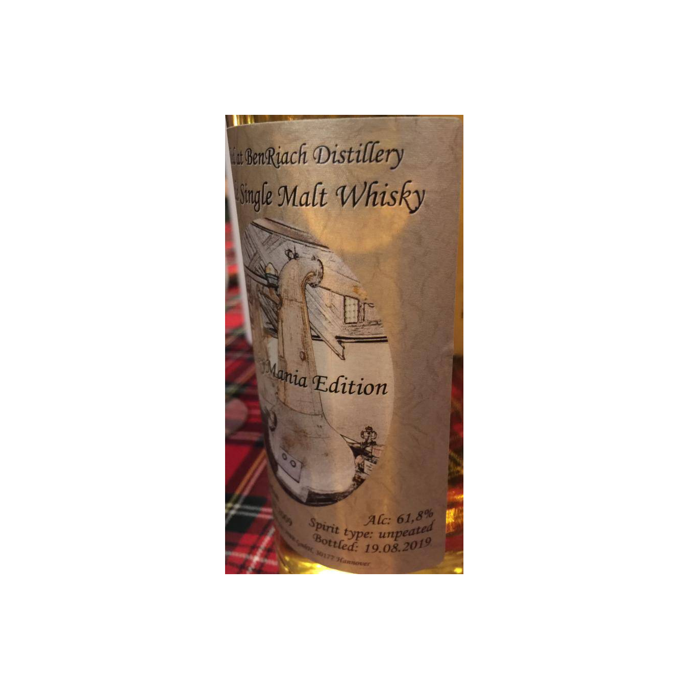 BenRiach 2009 10 Years Single Malt Whisky 3
