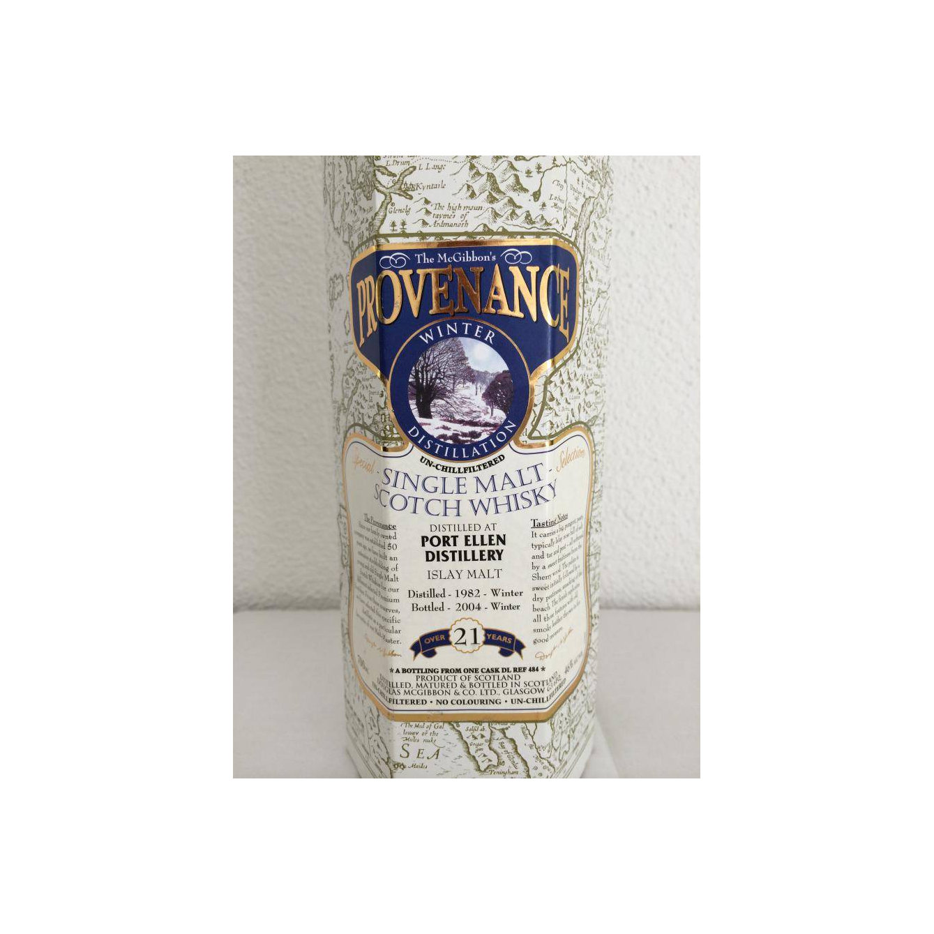 Port Ellen McGibbon's Provenance 1982 21 Years Single Malt Whisky 2