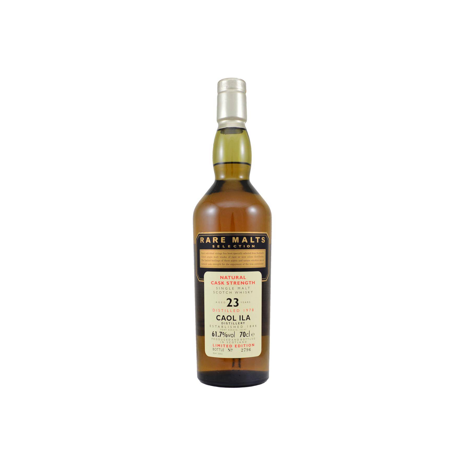 Caol Ila 1978 23 Years Single Malt Whisky