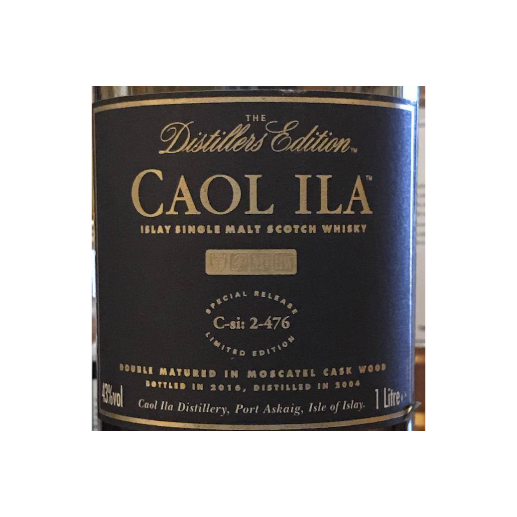 Caol Ila The Distillers Edition 2004 12 Years Single Malt Whisky