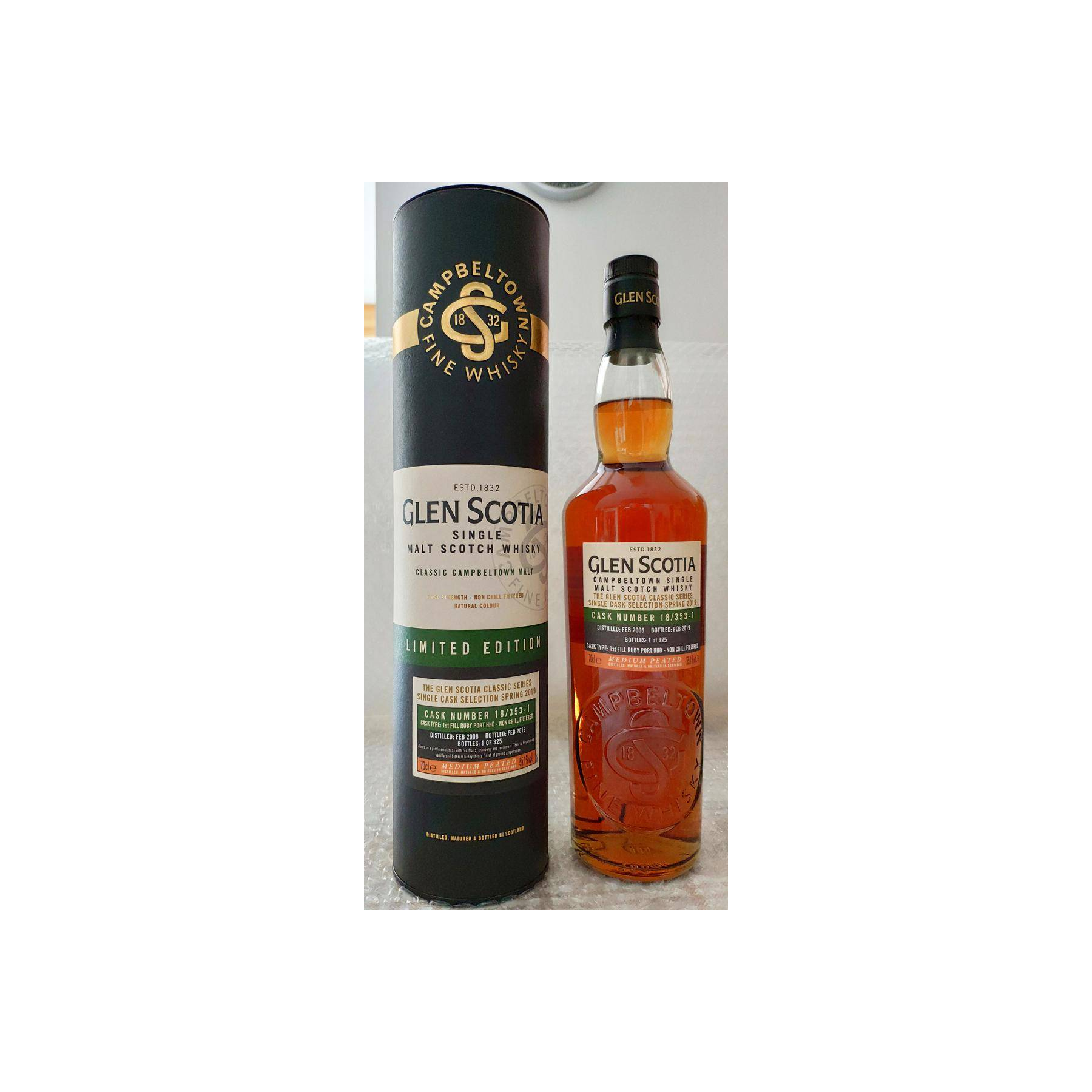 Glen Scotia 2008 11 Years Single Malt Whisky