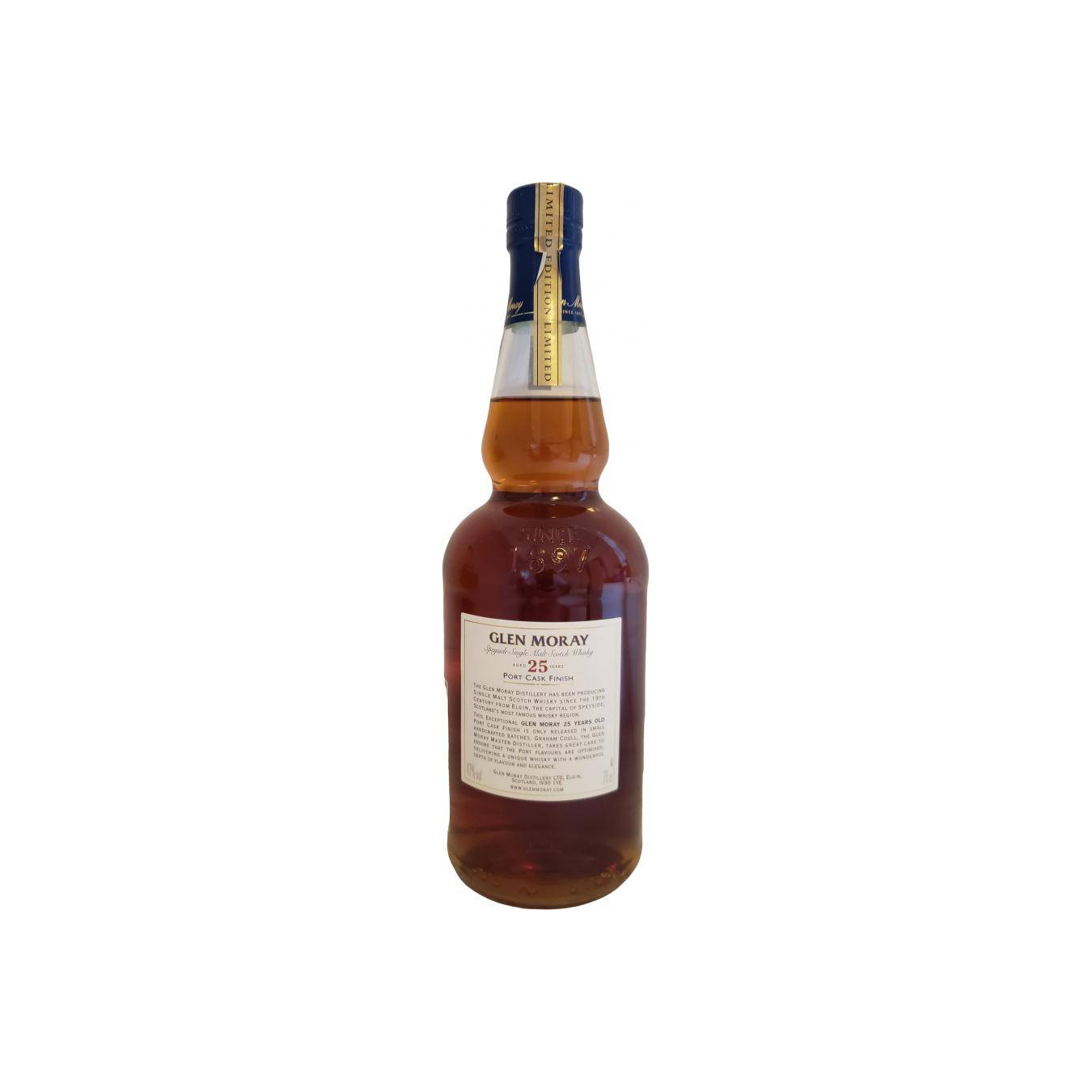 Glen Moray 25 Years Single Malt Whisky 2