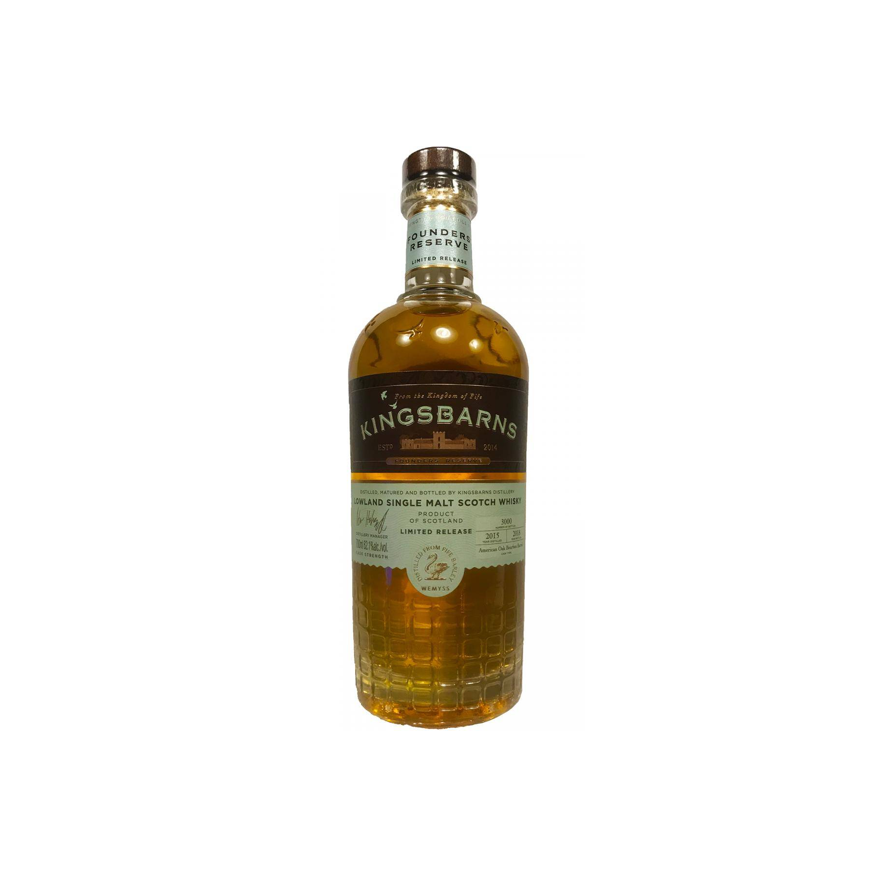 Kingsbarns 2015 3 Years Single Malt Whisky 2