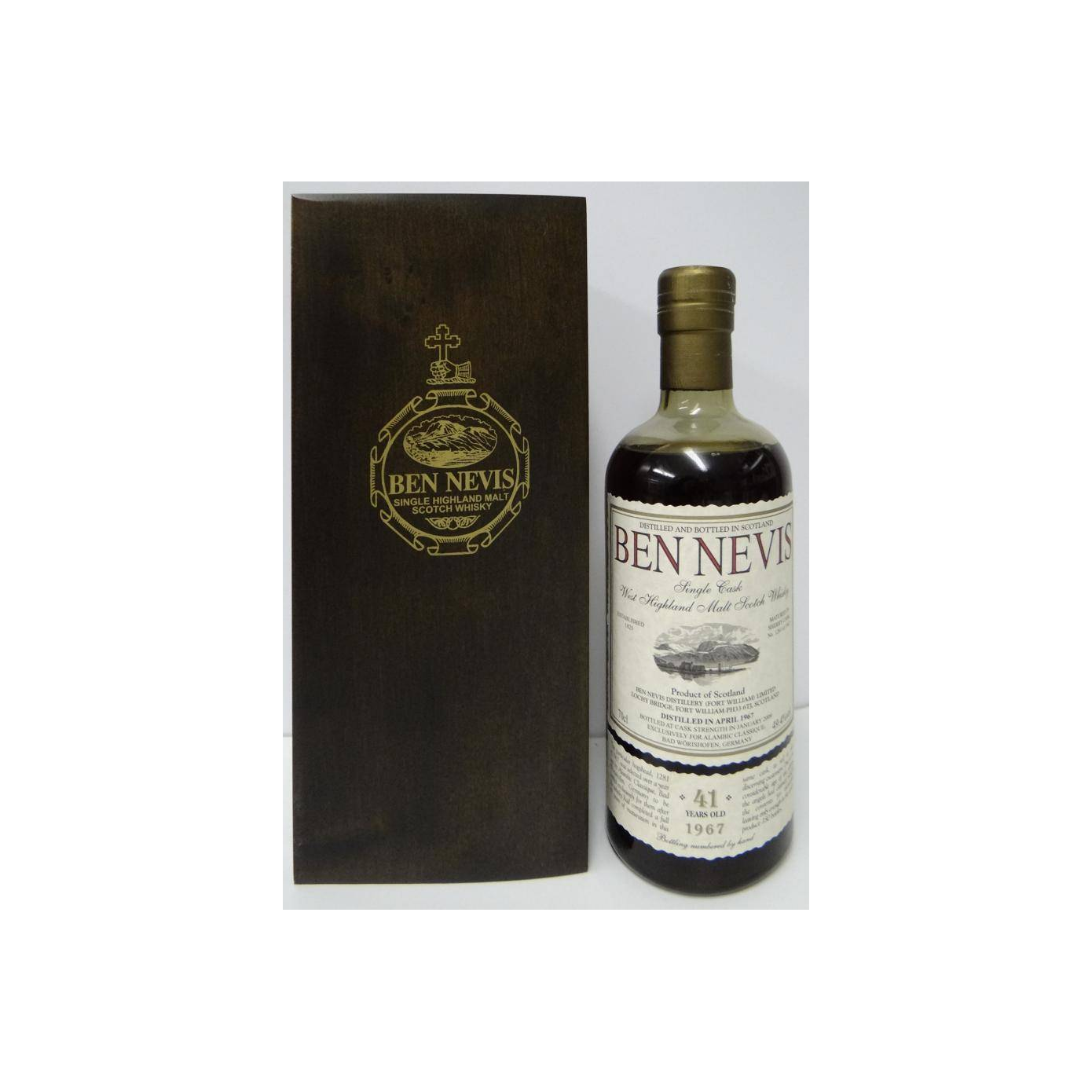 Ben Nevis 1967 41 Years Single Malt Whisky 2