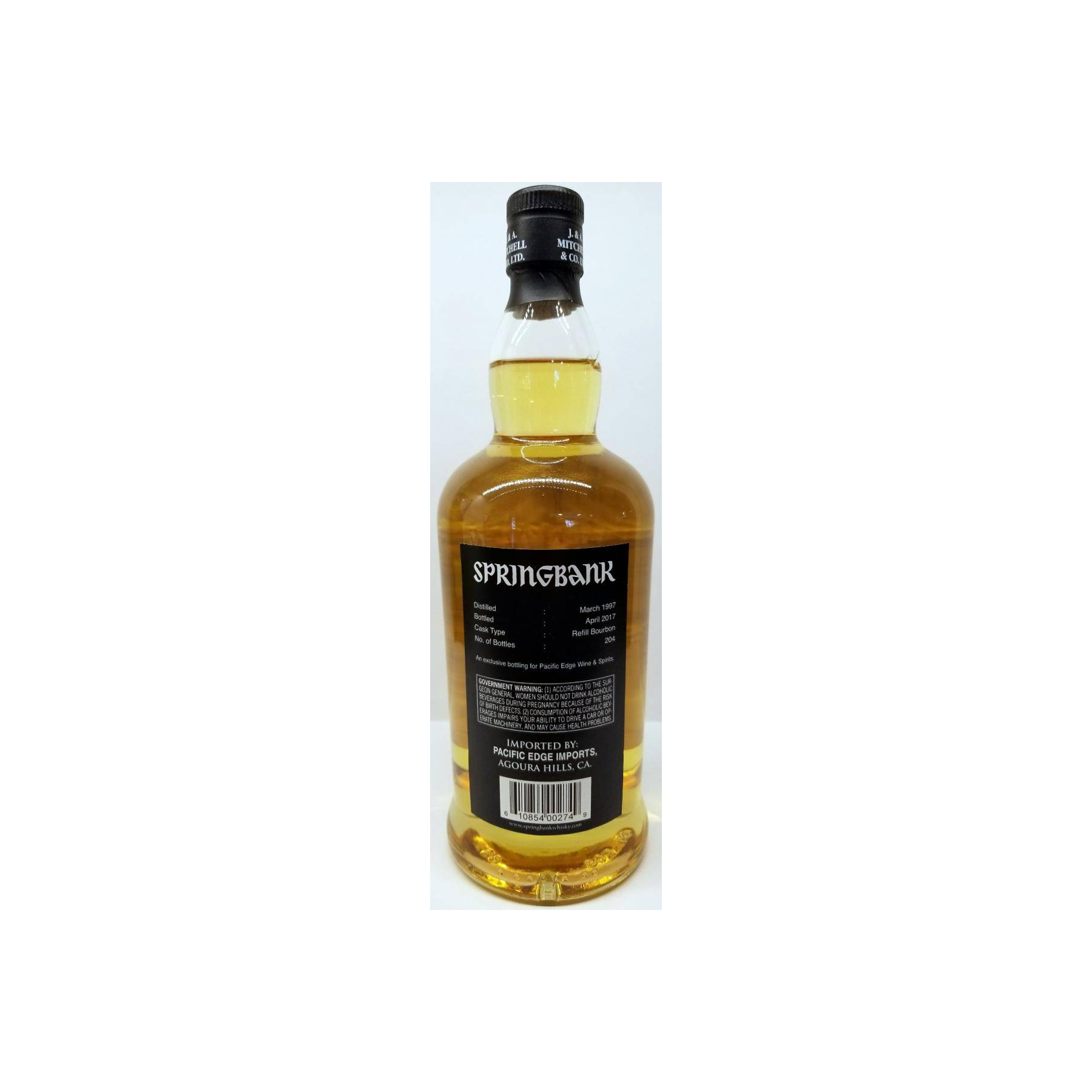 Springbank Single Cask 1997 20 Years Single Malt Whisky 2