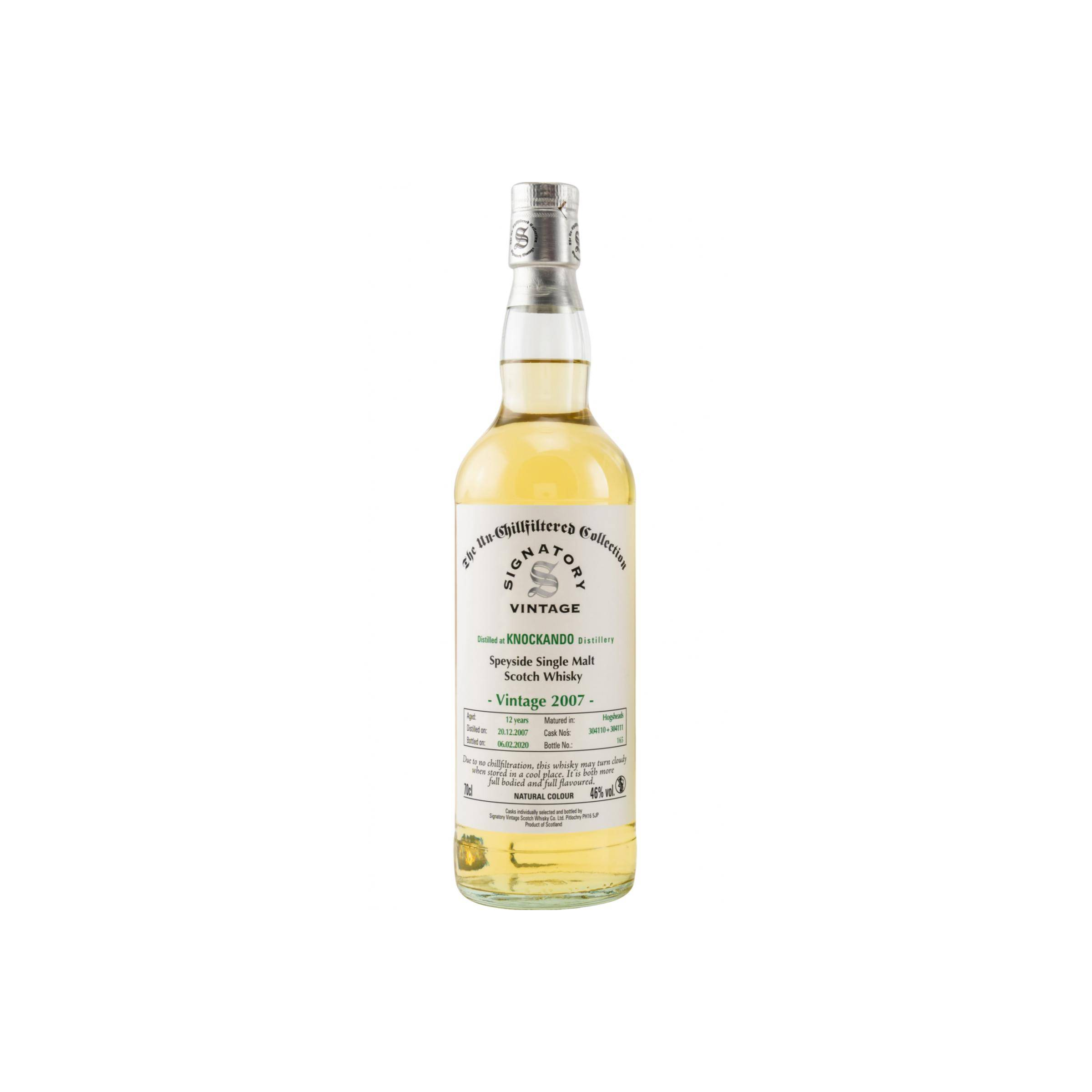 Knockando The Un-Chillfiltered Collection 2007 12 Years Single Malt Whisky