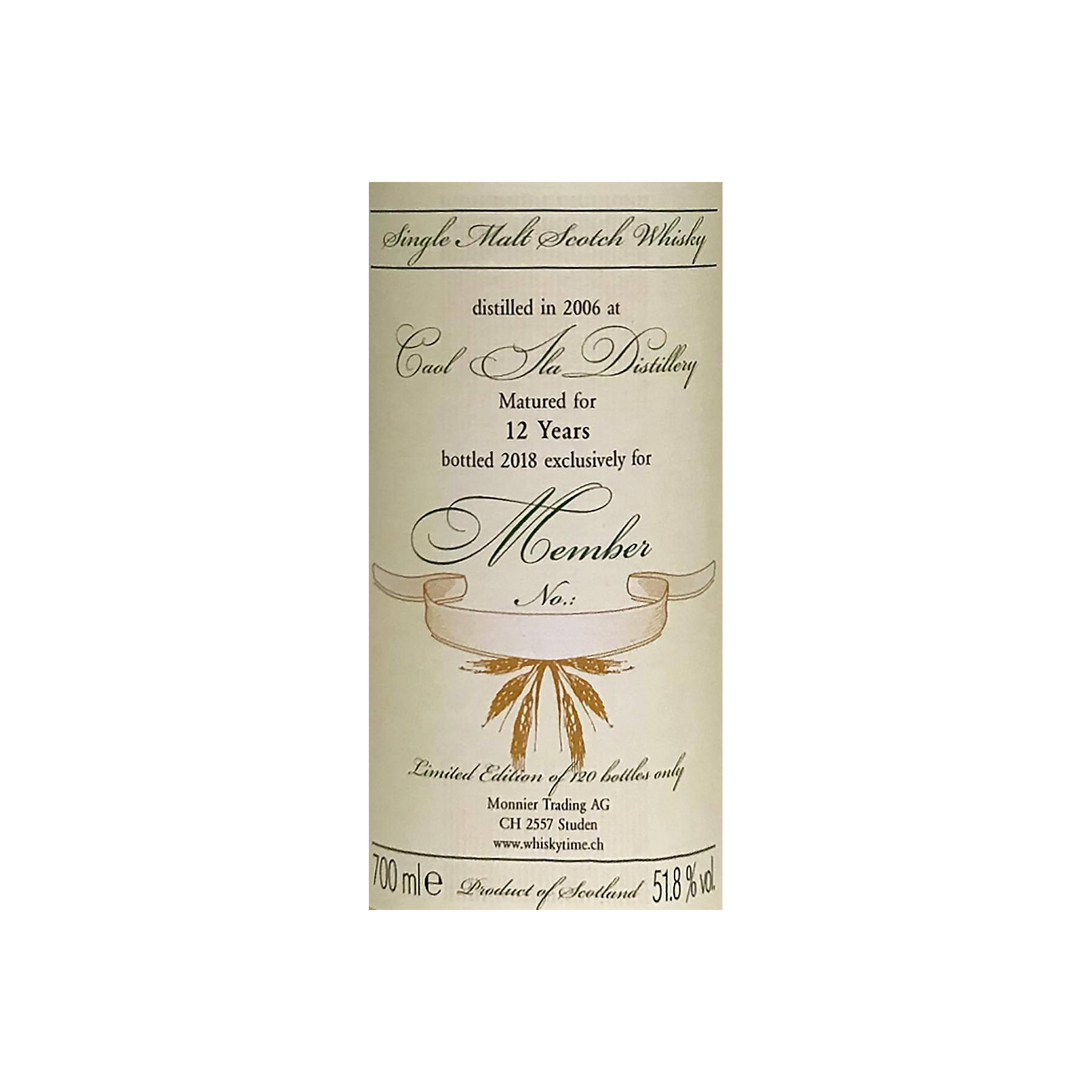 Caol Ila 2006 12 Years Single Malt Whisky 2