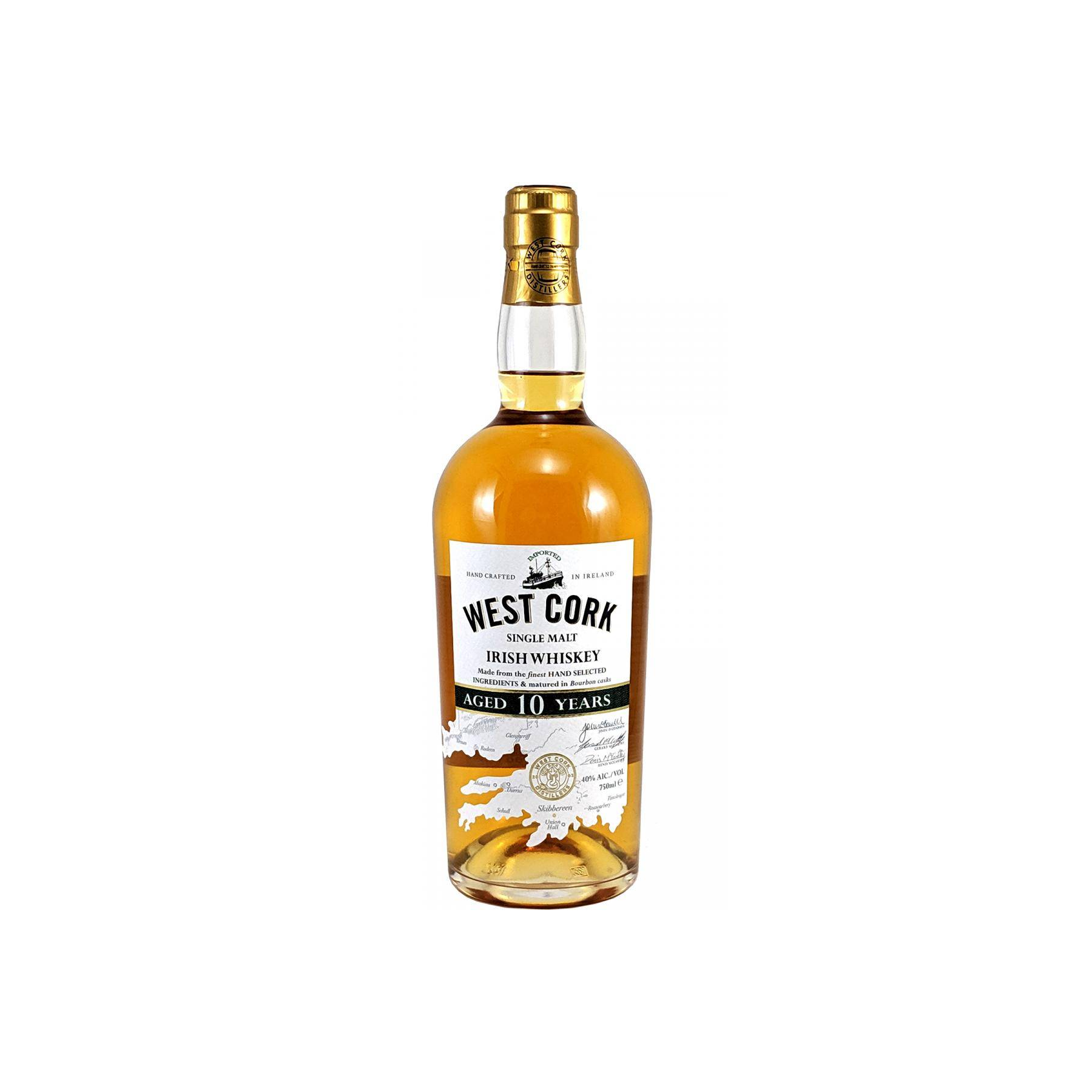 West Cork 10 Years Single Malt Whisky