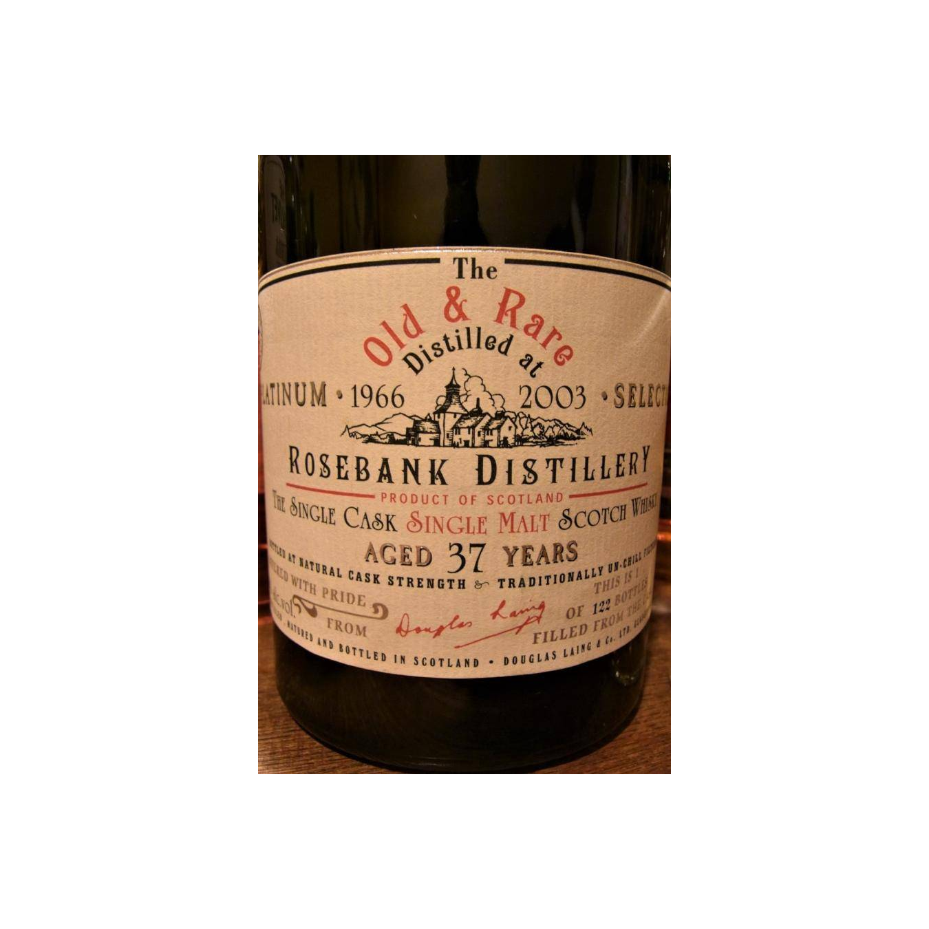 Rosebank 1966 37 Years Single Malt Whisky 2