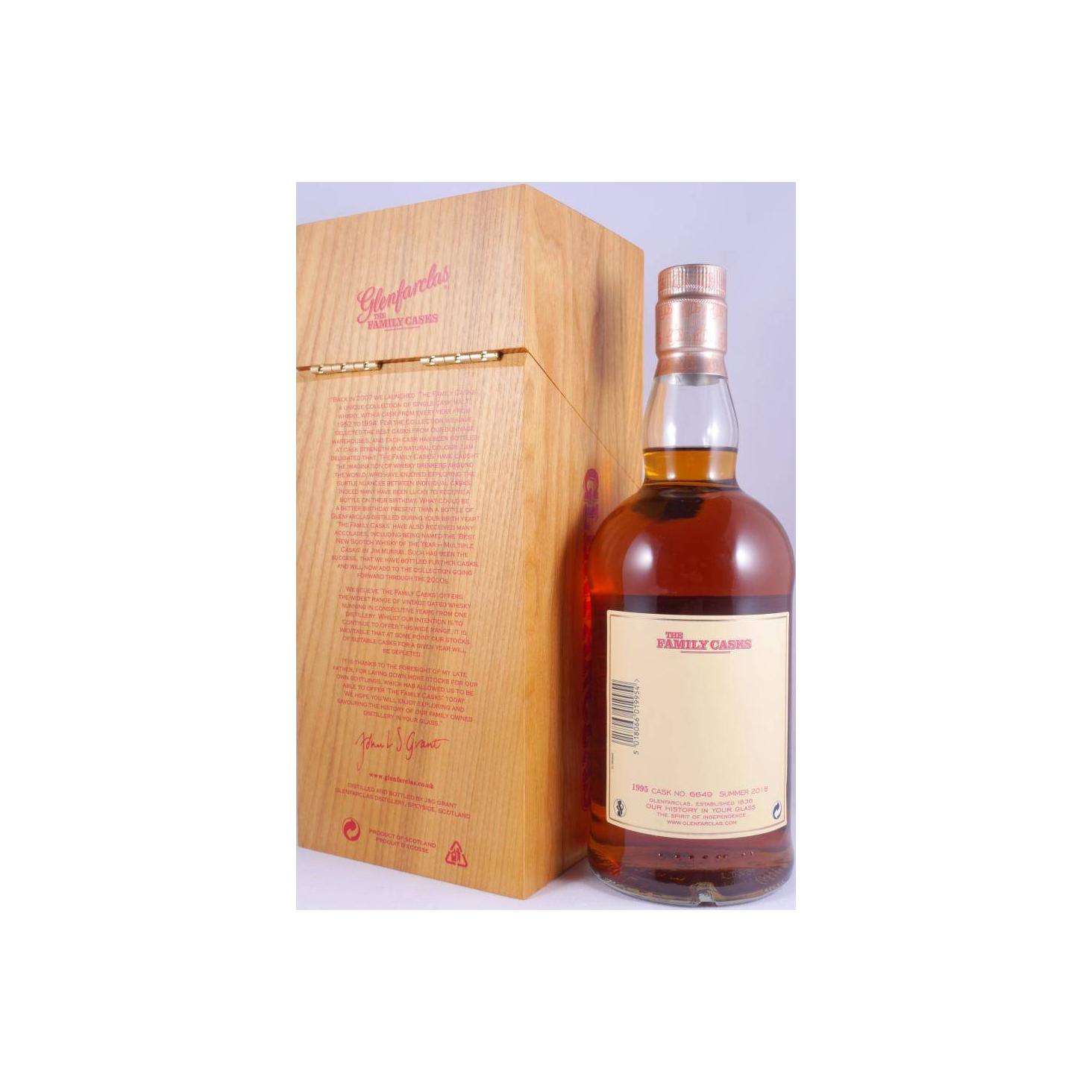 Glenfarclas 1995 23 Years Single Malt Whisky 3