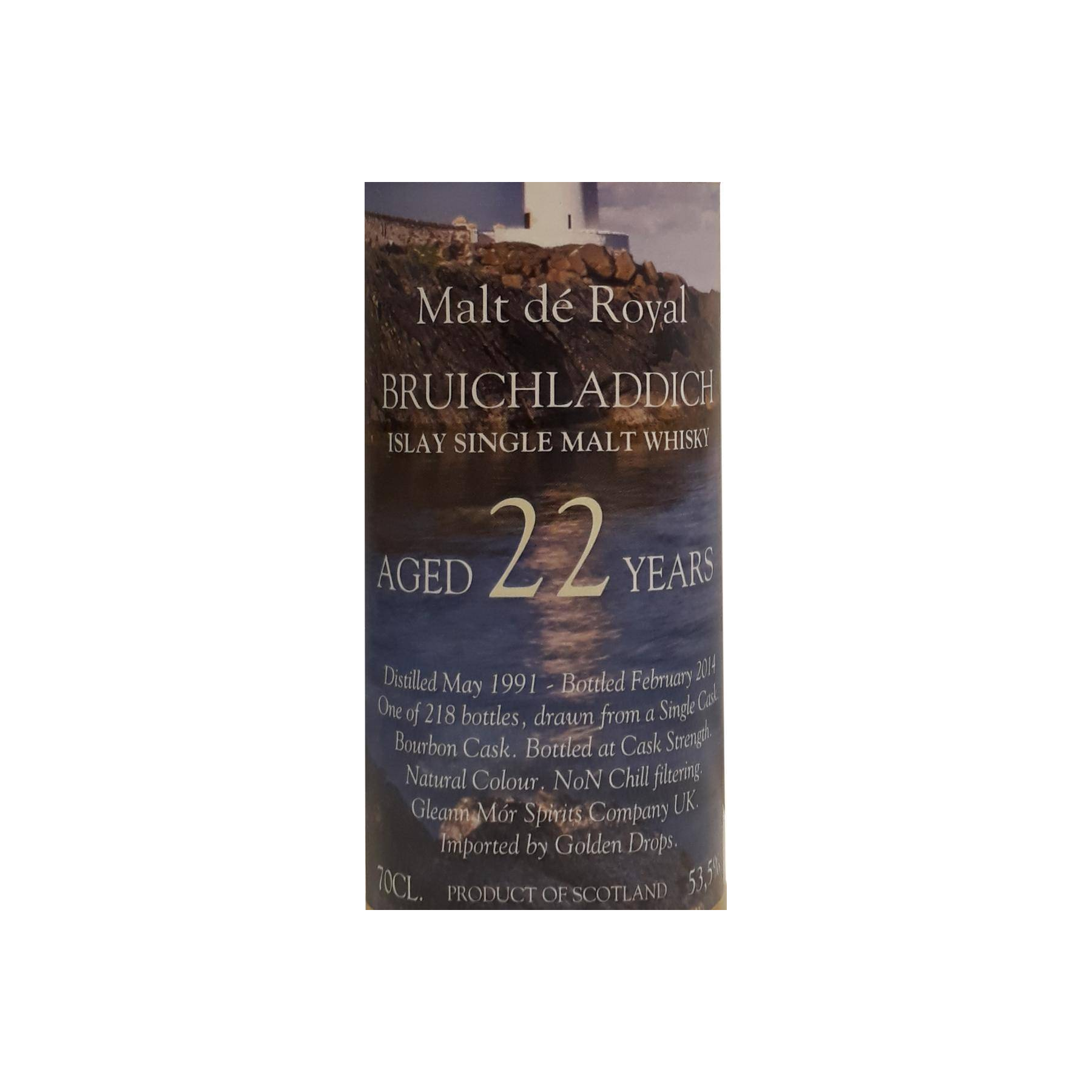 Bruichladdich 1991 22 Years Single Malt Whisky 2