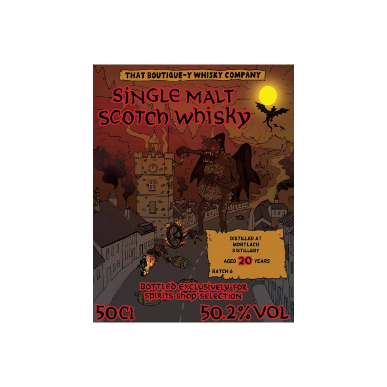 Mortlach 20 Years Single Malt Whisky