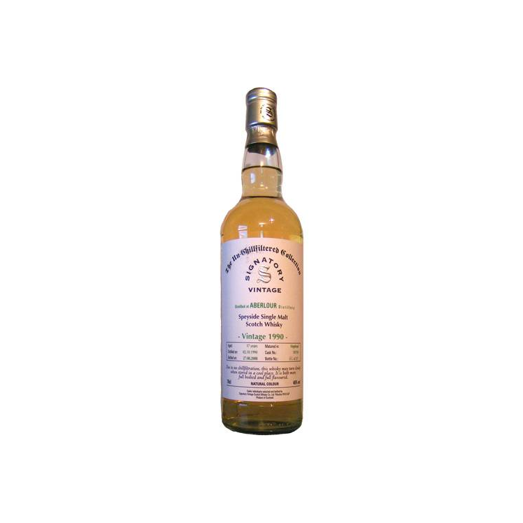 Aberlour The Un-Chillfiltered Collection 1990 17 Years Single Malt Whisky