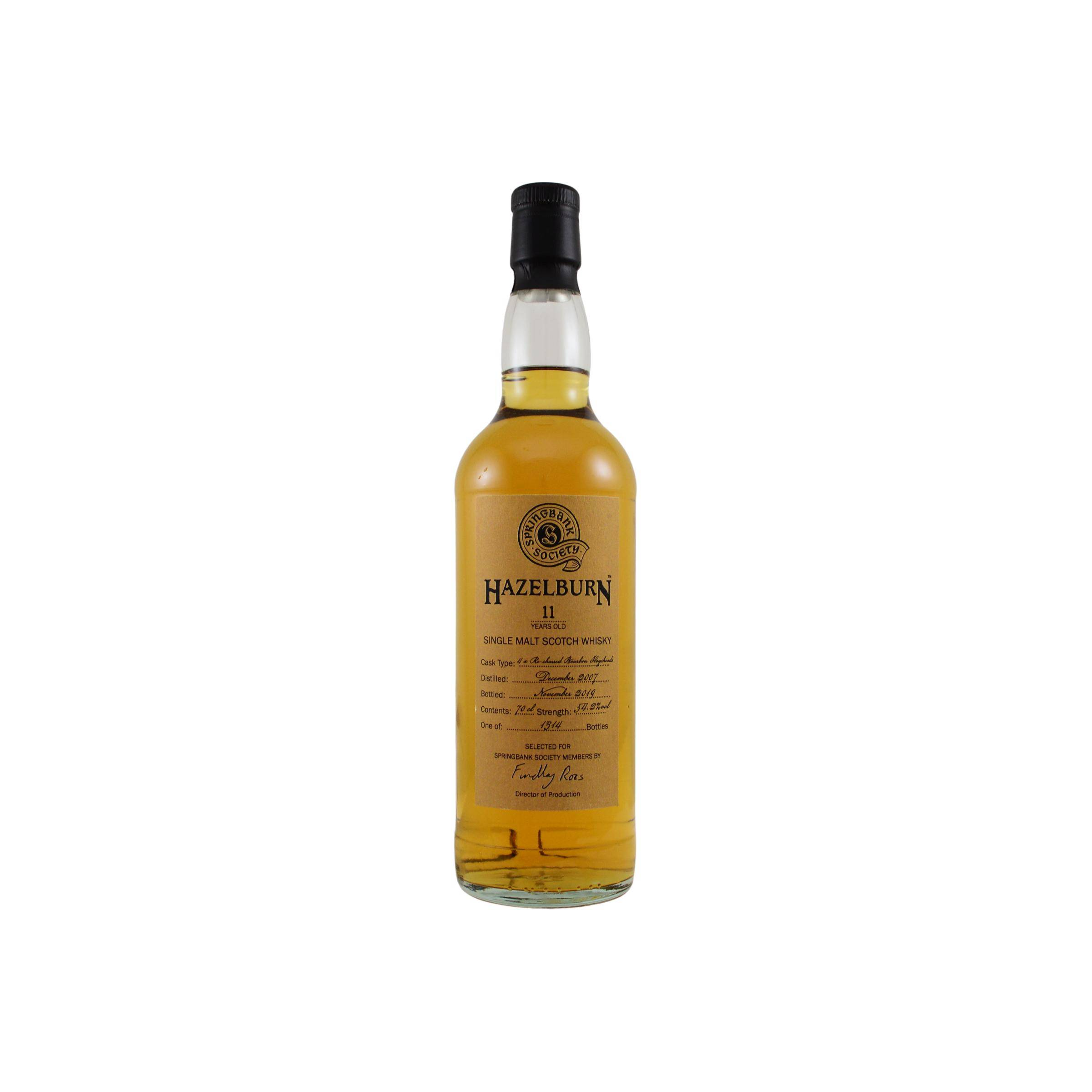 Hazelburn 2007 11 Years Single Malt Whisky