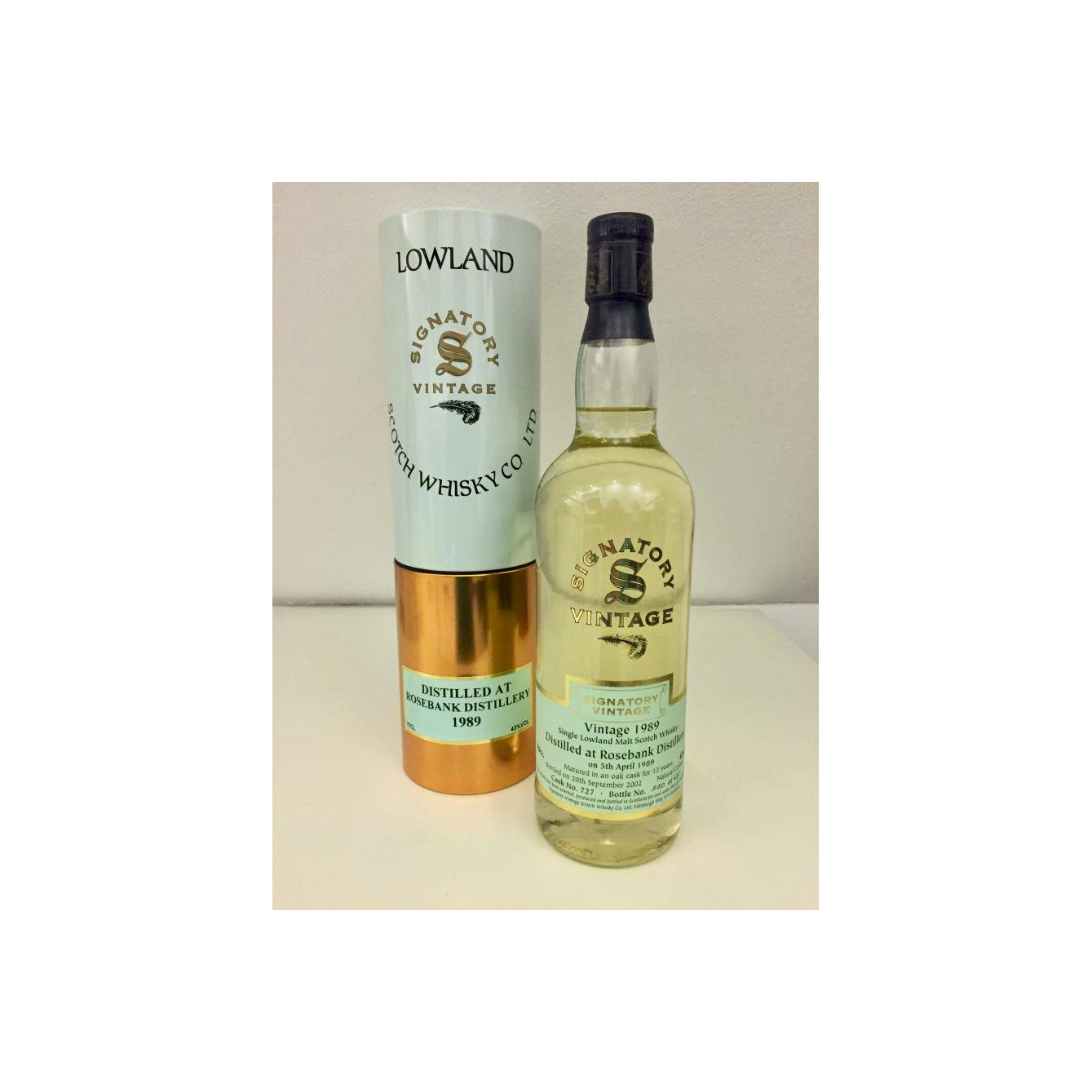 Rosebank Vintage Collection 1989 13 Years Single Malt Whisky