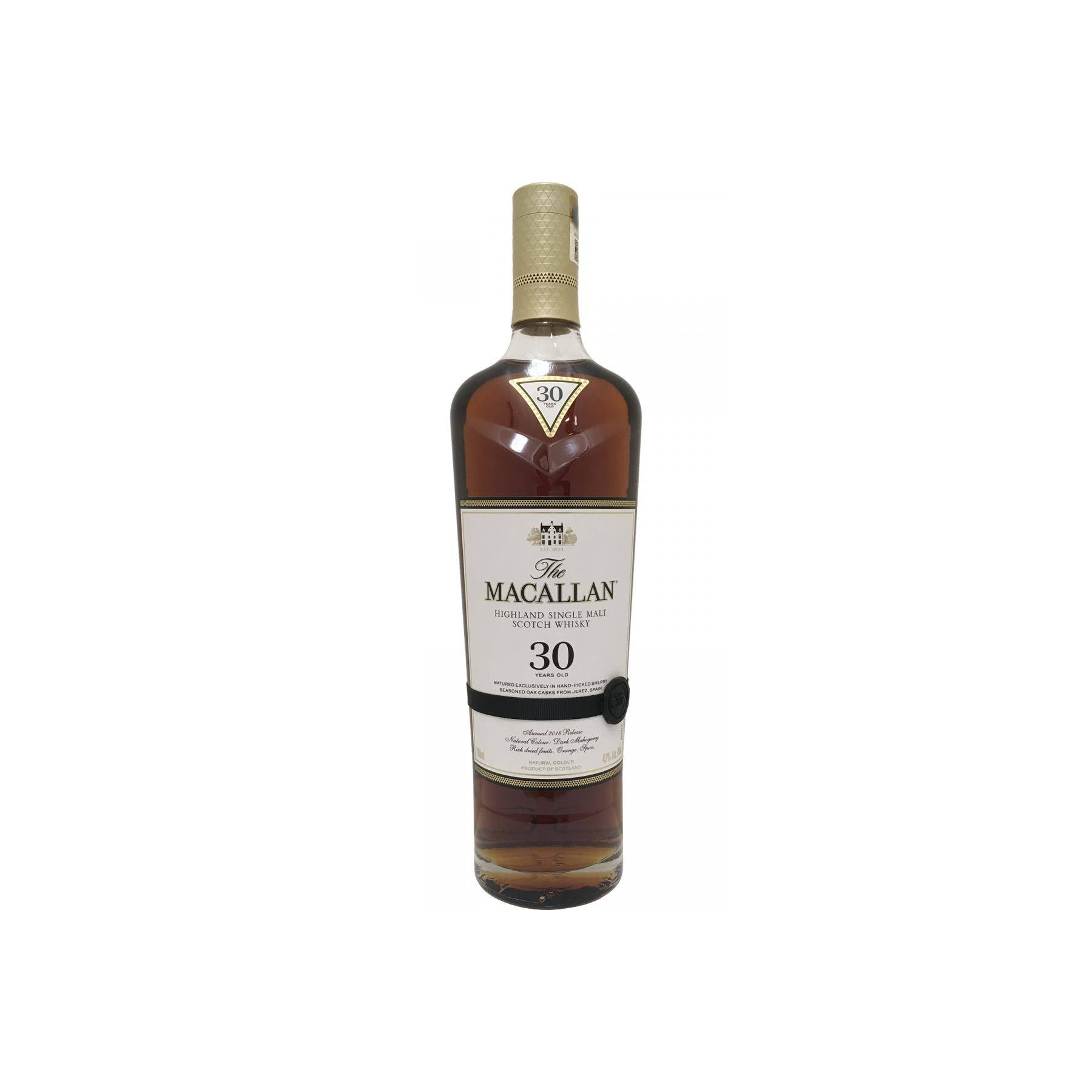 The Macallan 30 Years Single Malt Whisky