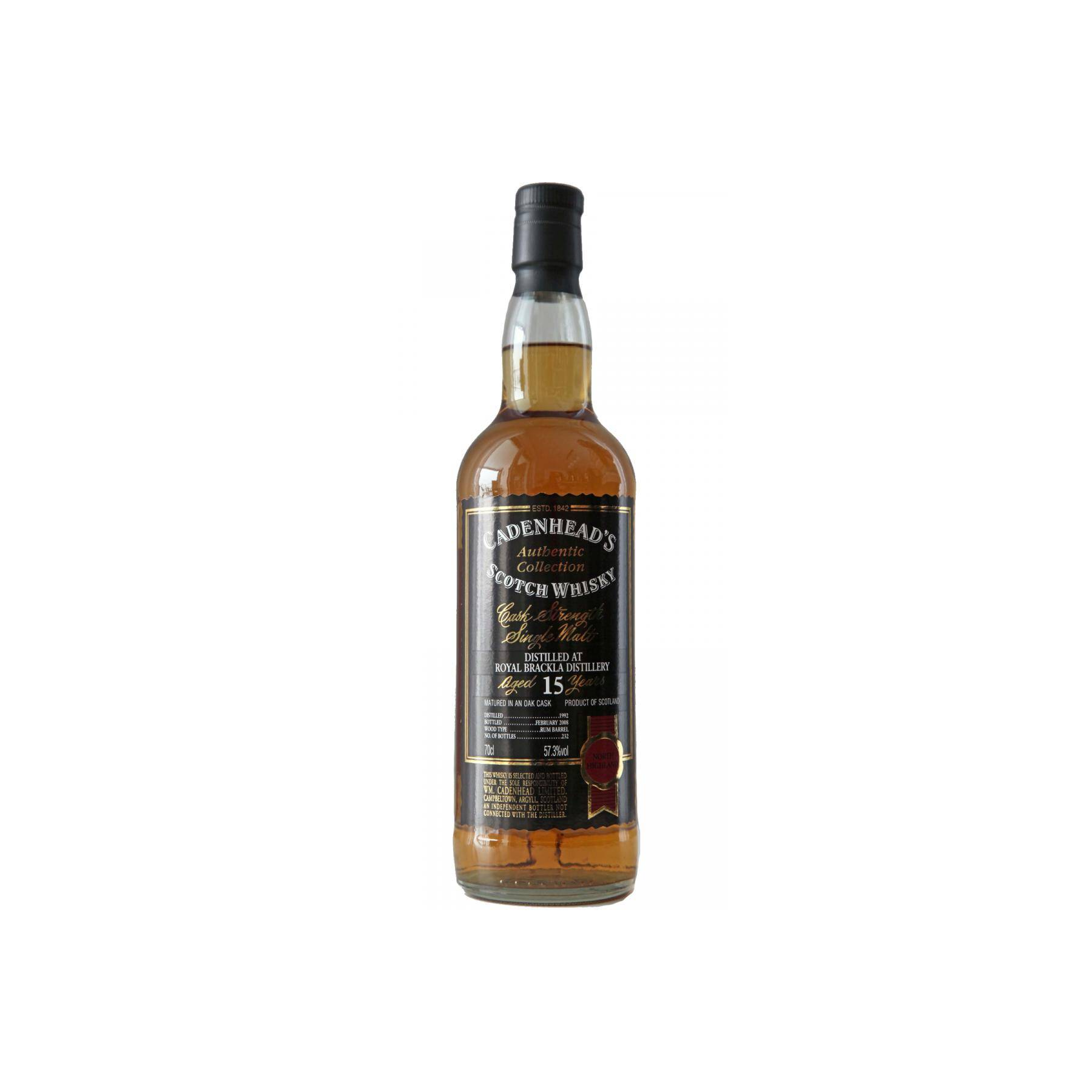 Royal Brackla Authentic Collection 1992 15 Years Single Malt Whisky