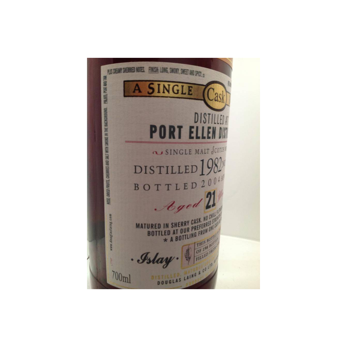 Port Ellen Old Malt Cask 1982 21 Years Single Malt Whisky 2