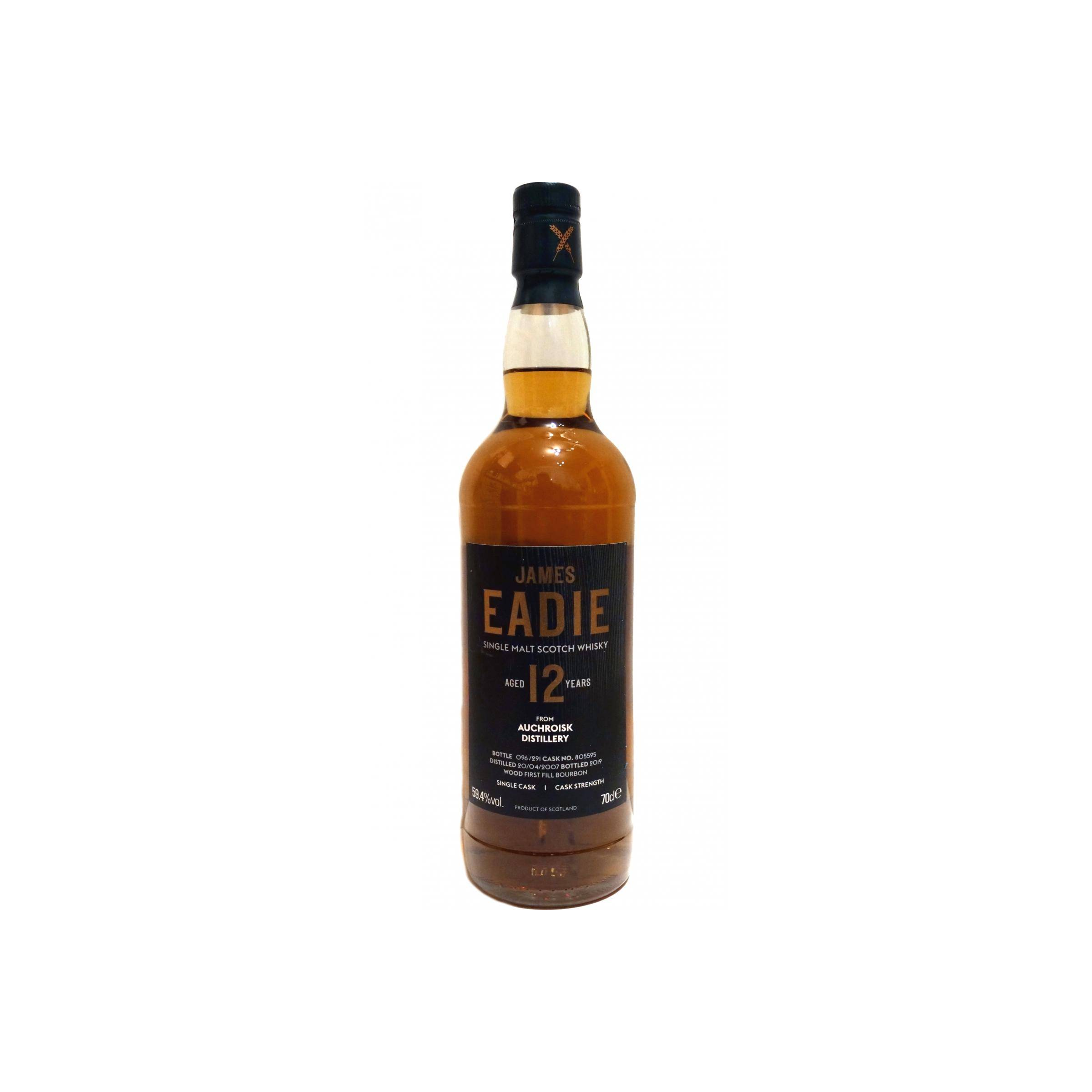 Auchroisk Single Cask 2007 12 Years Single Malt Whisky
