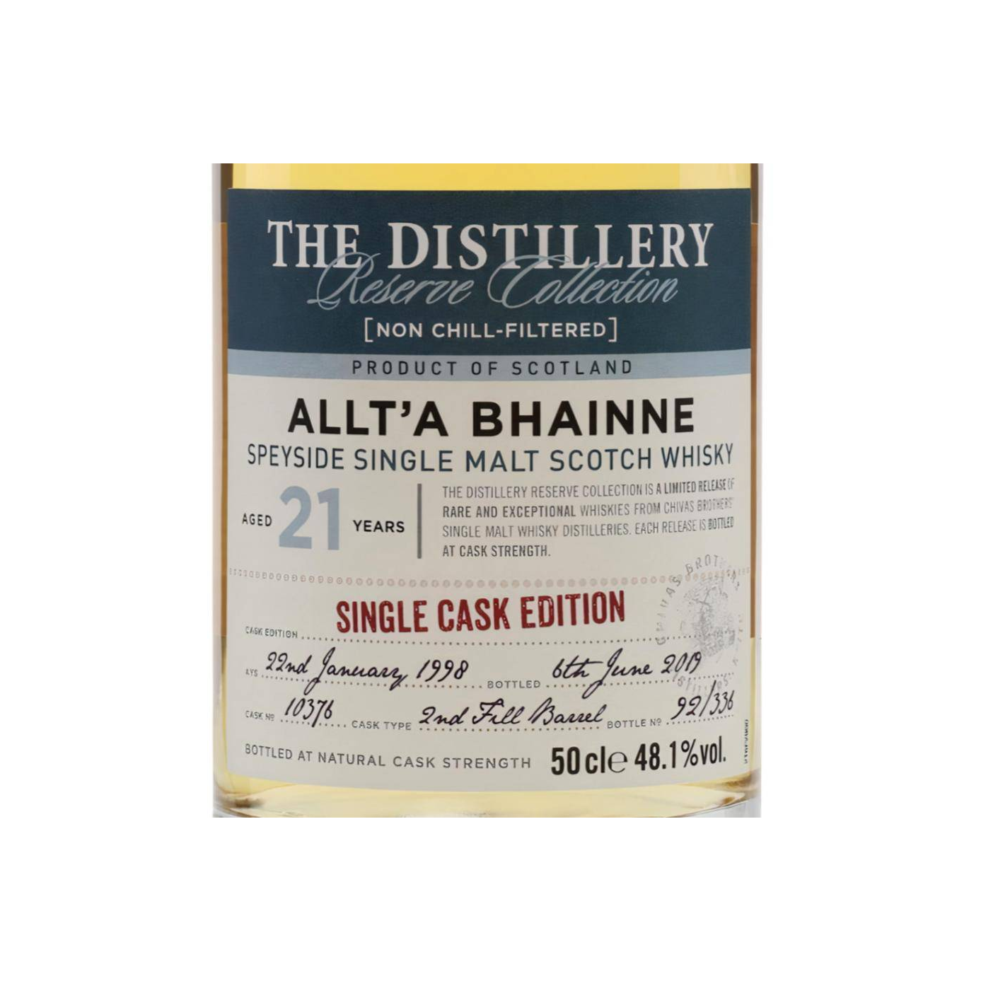Allt-A-Bhainne 1998 21 Years Single Malt Whisky 2
