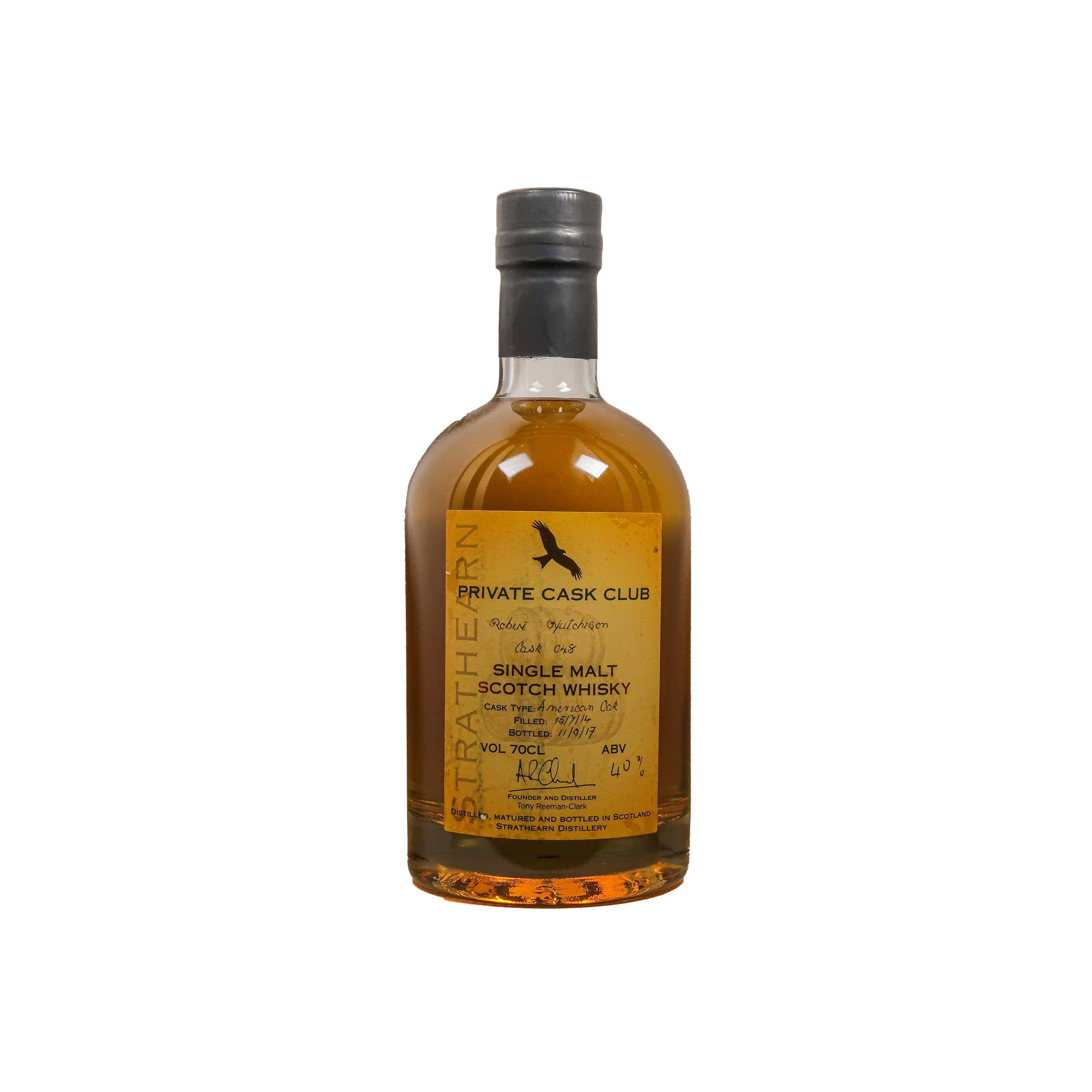 Strathearn 2014 3 Years Single Malt Whisky
