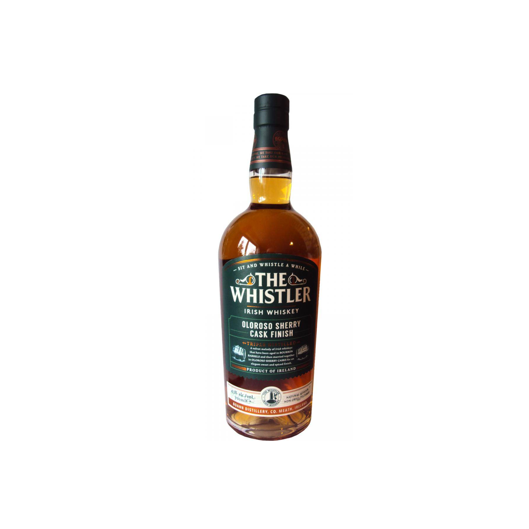 The Whistler Irish Whiskey BoD