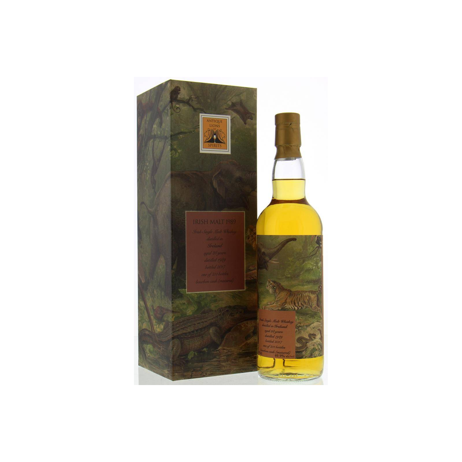 Antique Lions of Spirits 1989 28 Years Single Malt Whisky 2