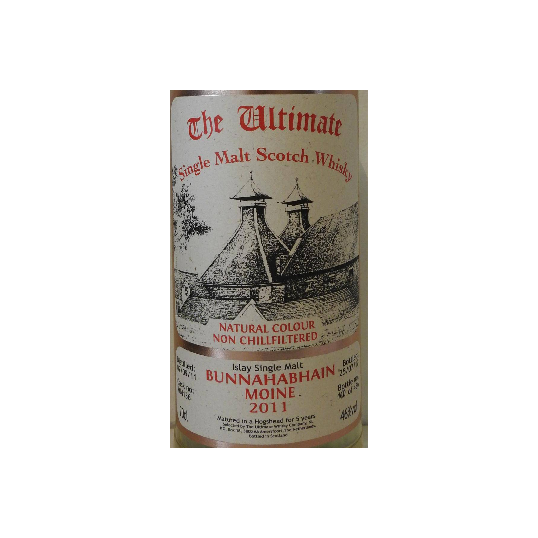 Bunnahabhain The Ultimate 2011 5 Years Single Malt Whisky 2