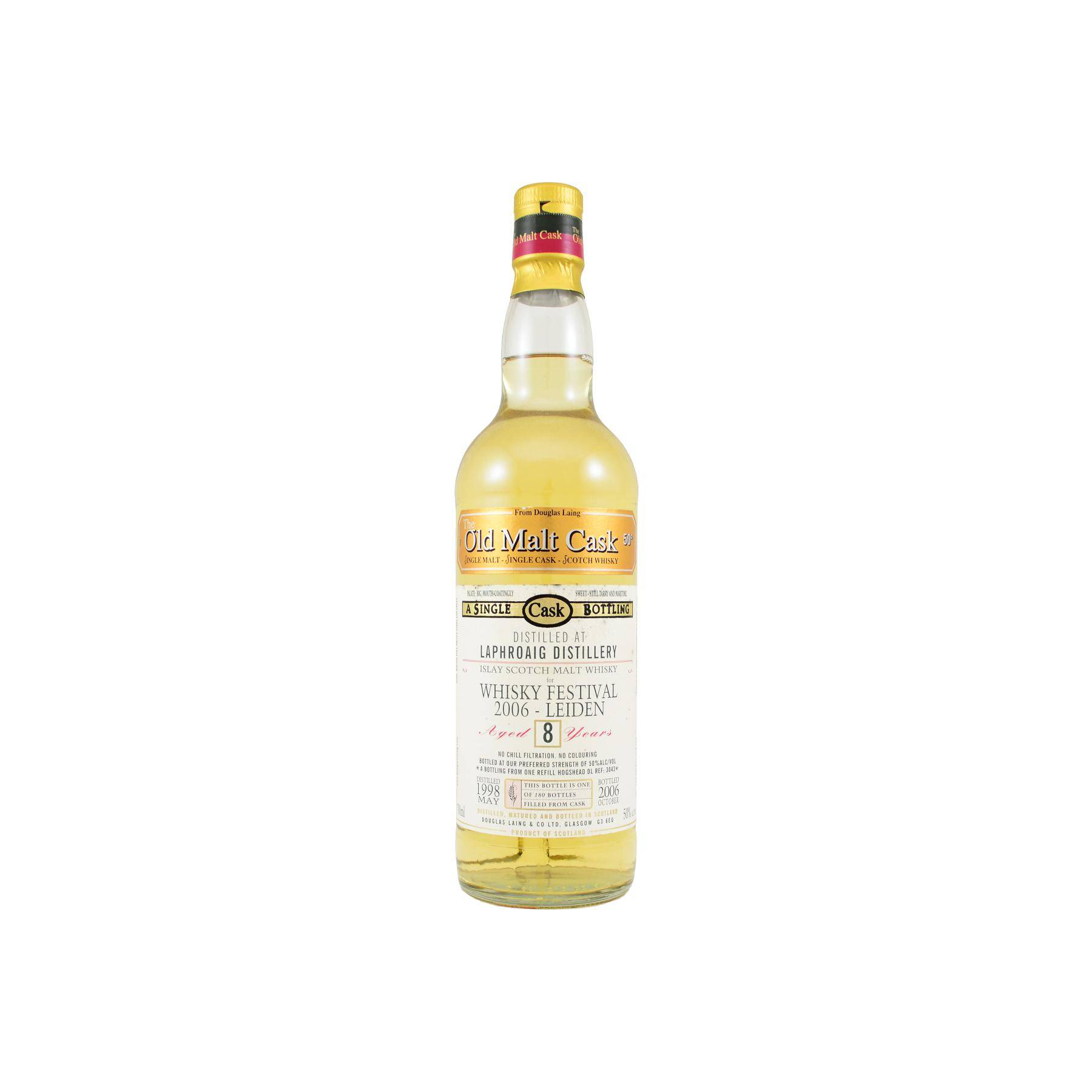 Laphroaig Old Malt Cask 1998 8 Years Single Malt Whisky