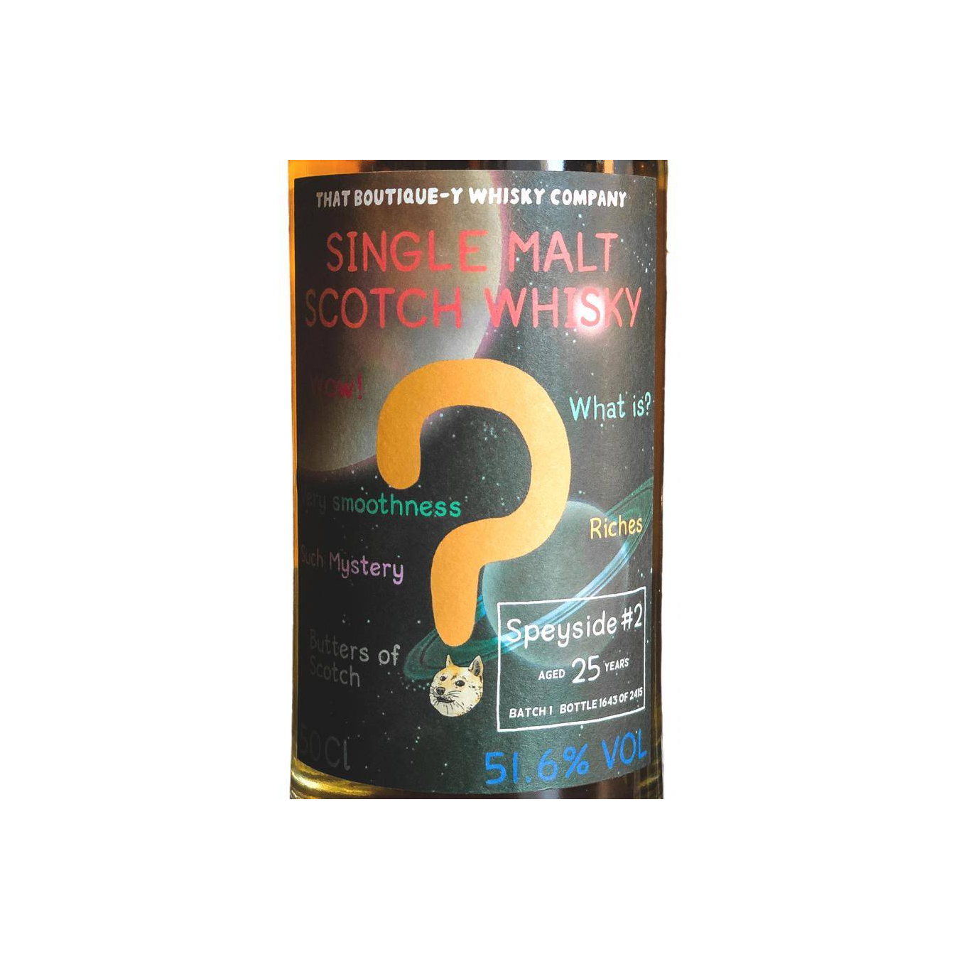 That Boutique-y Whisky Company 25 Years Single Malt Whisky 2