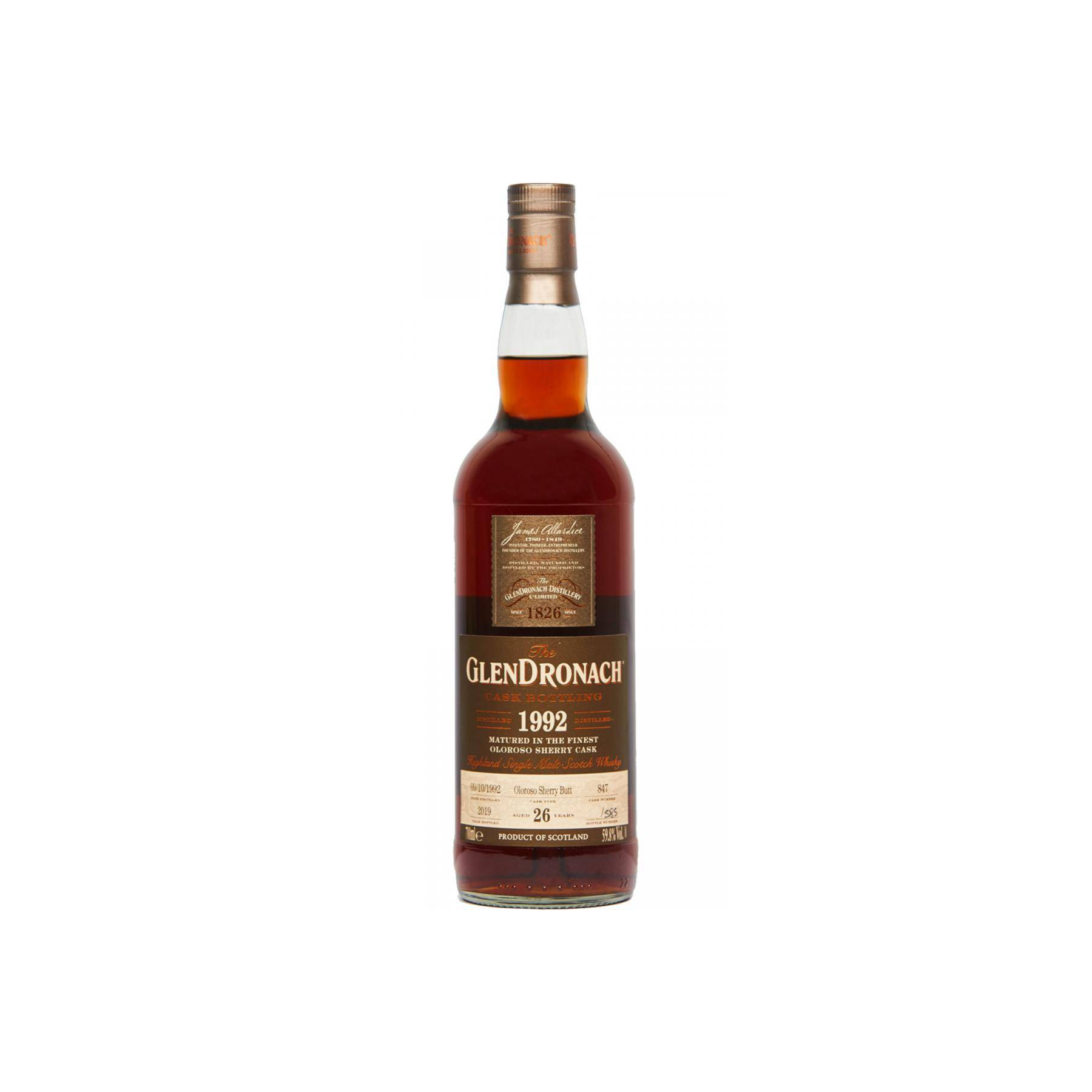 GlenDronach 1992 26 Years Single Malt Whisky
