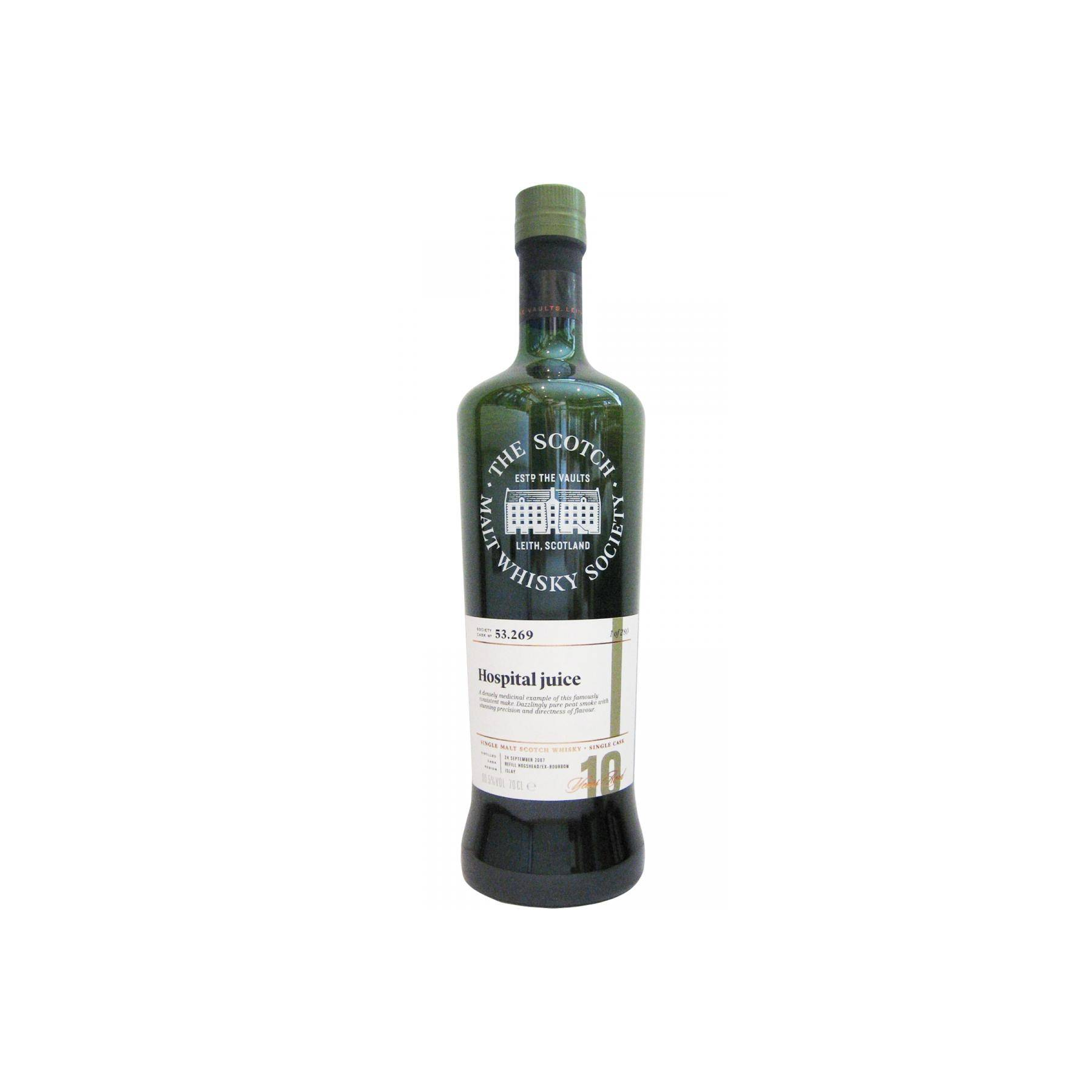 The Scotch Malt Whisky Society 2007 10 Years Single Malt Whisky