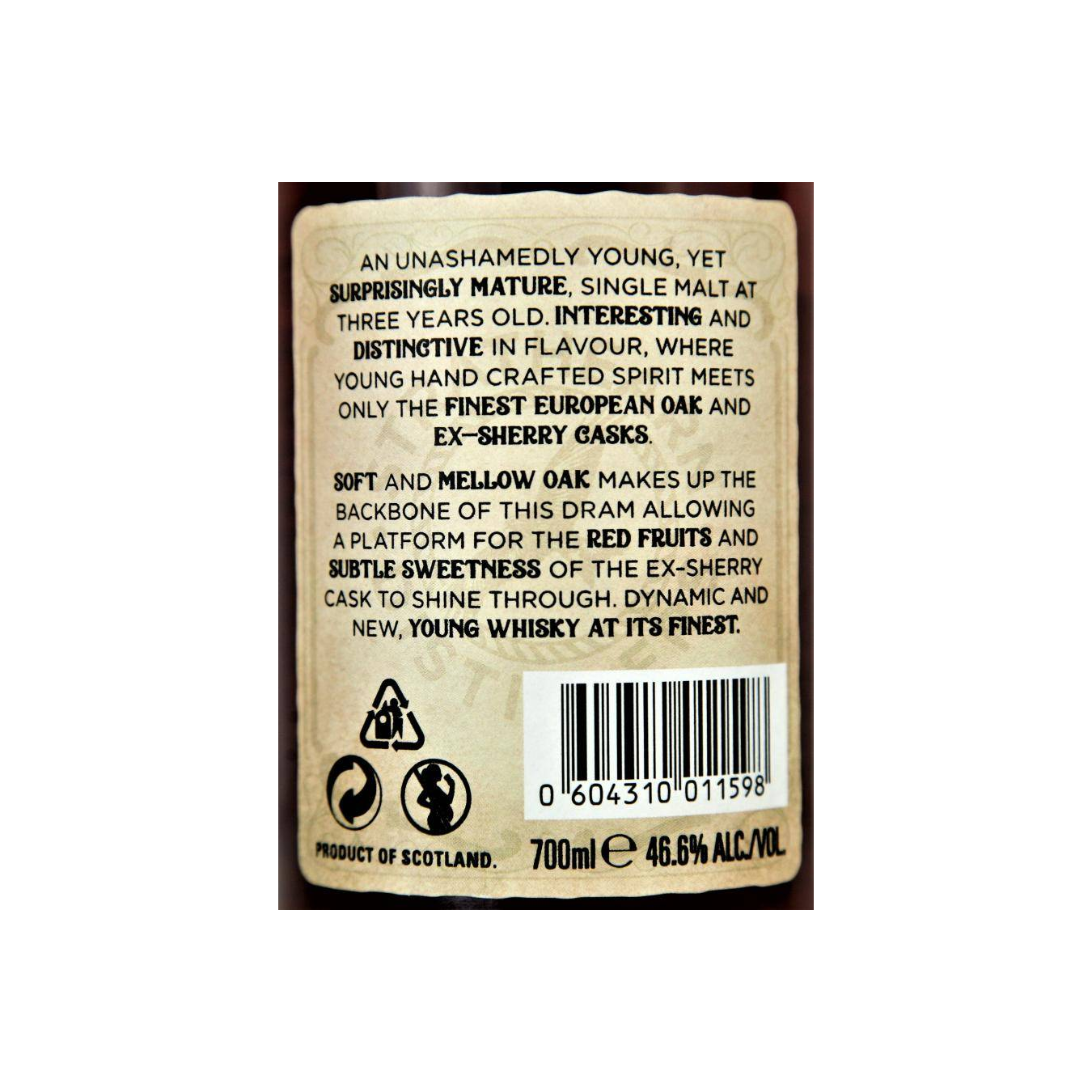 Strathearn 2016 3 Years Single Malt Whisky 3